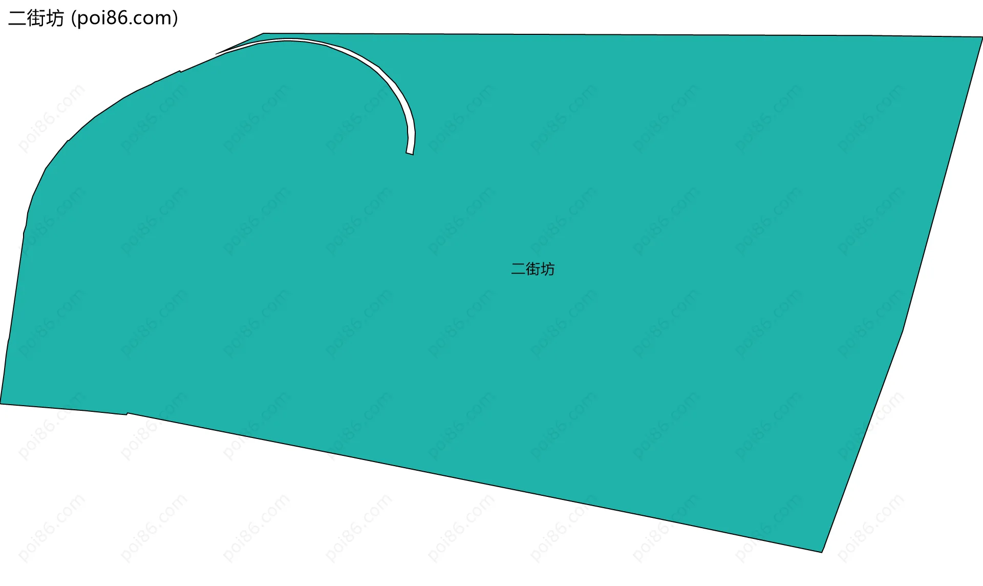 二街坊边界地图