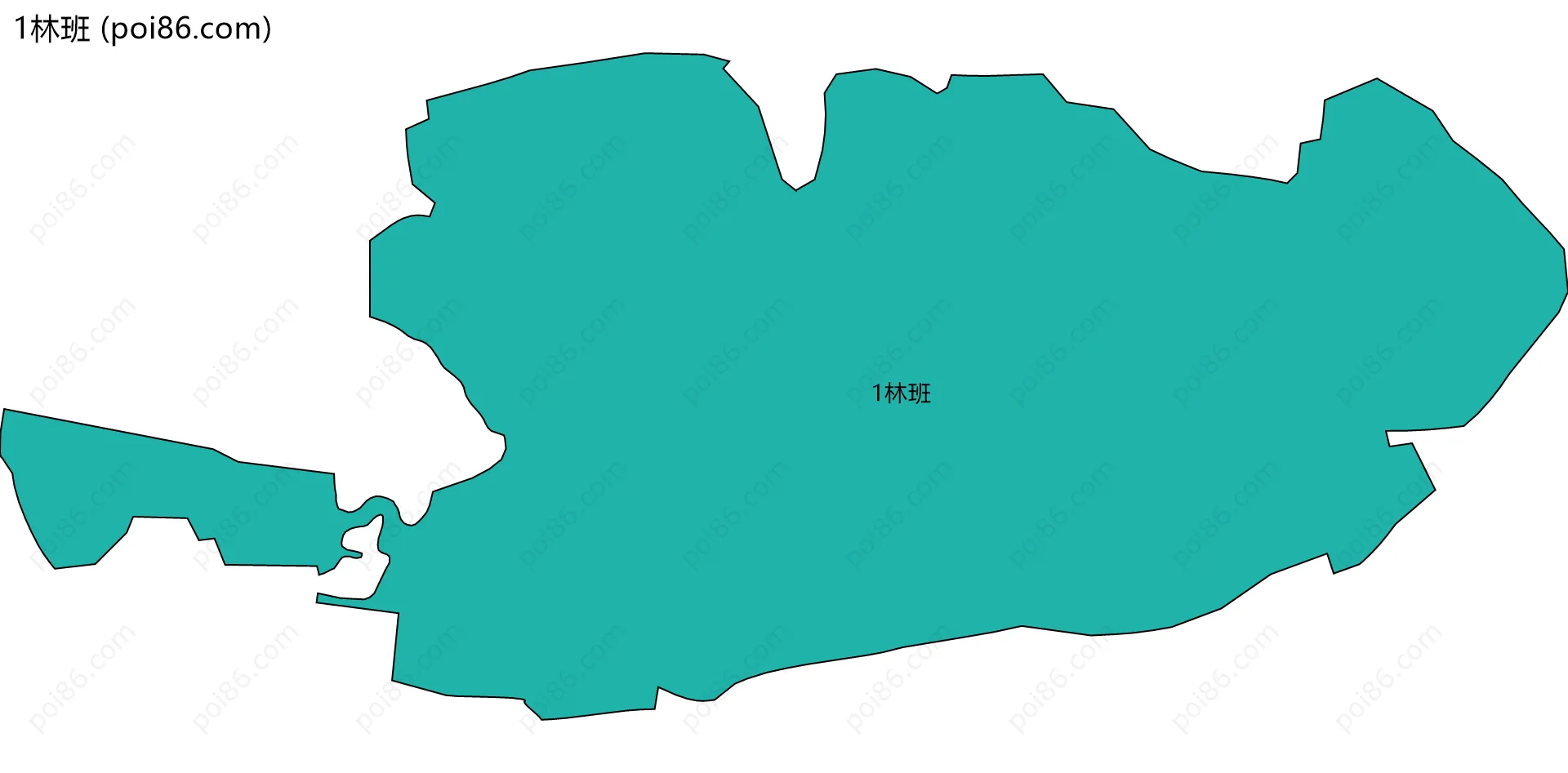 1林班边界地图