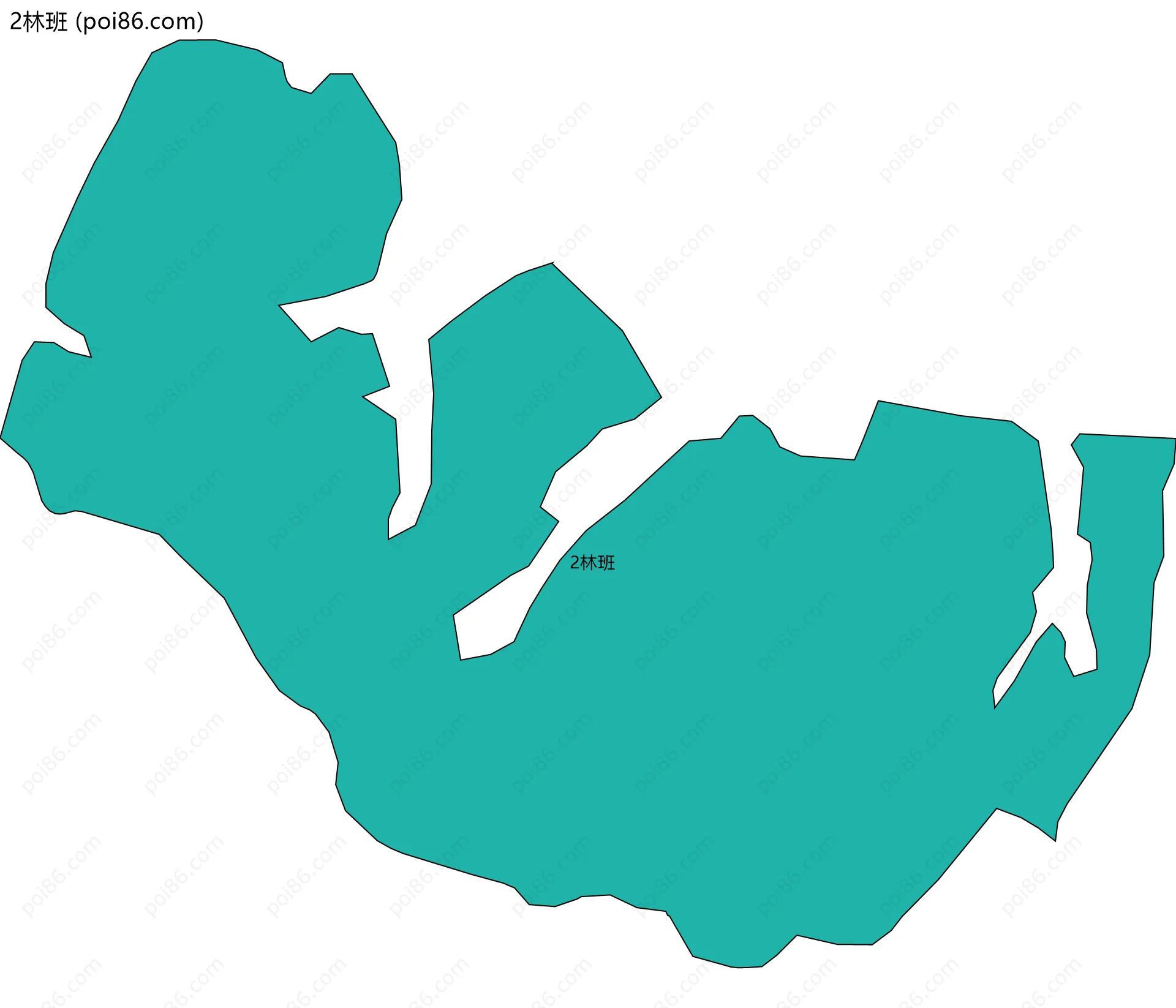2林班边界地图