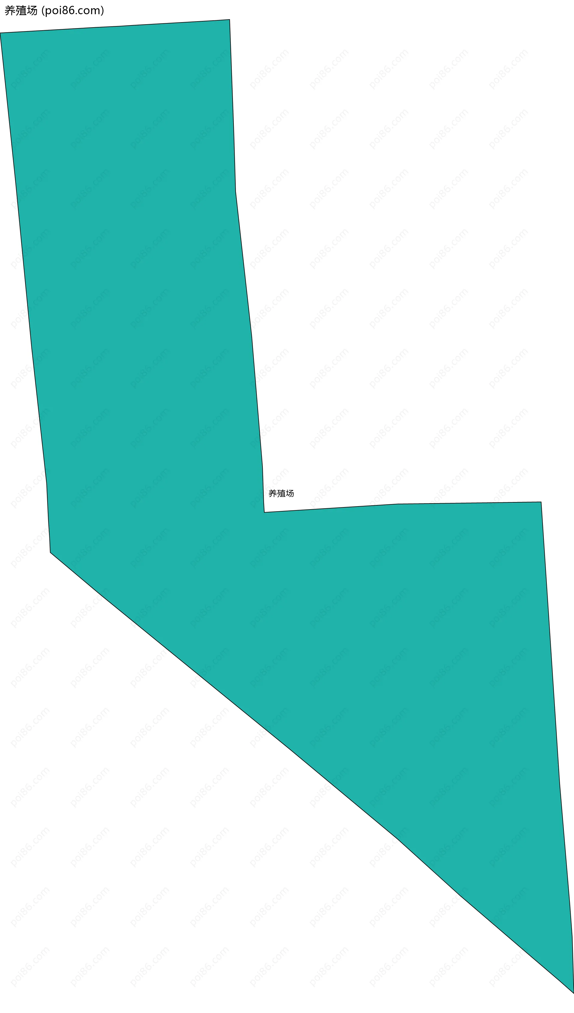 养殖场边界地图