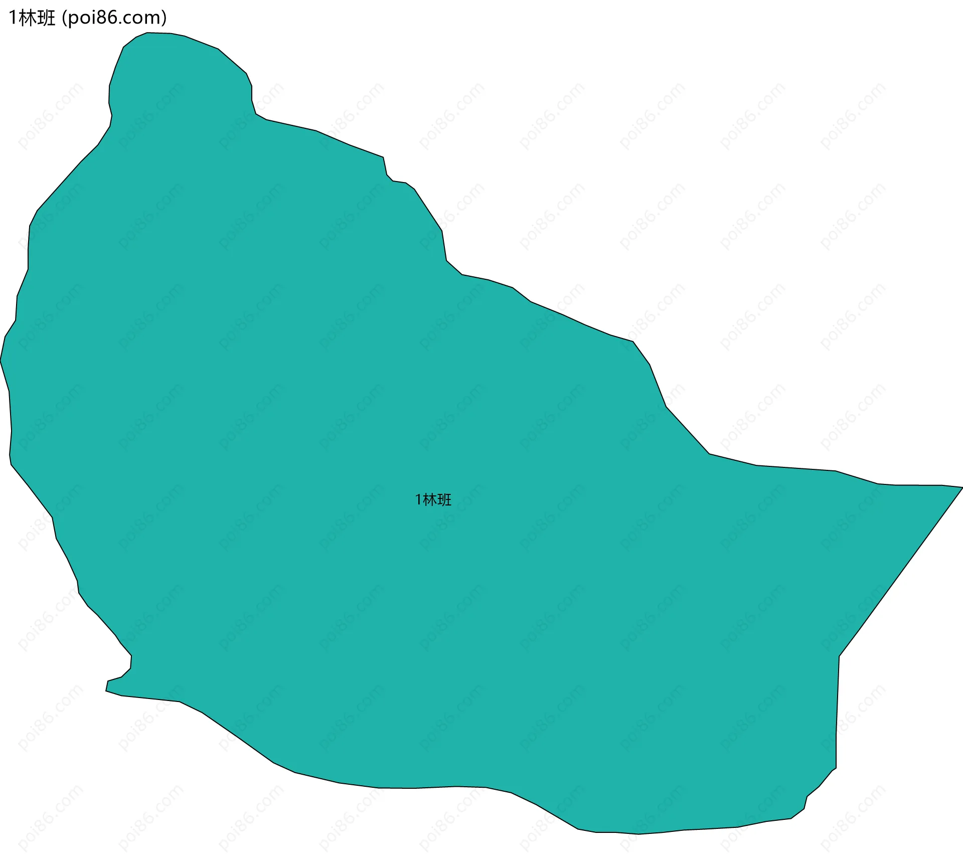 1林班边界地图
