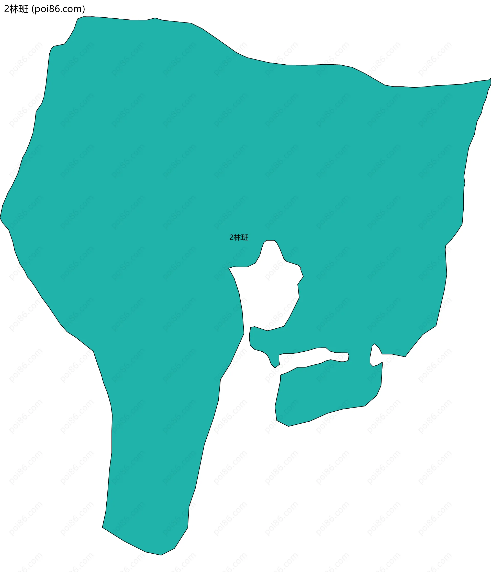 2林班边界地图