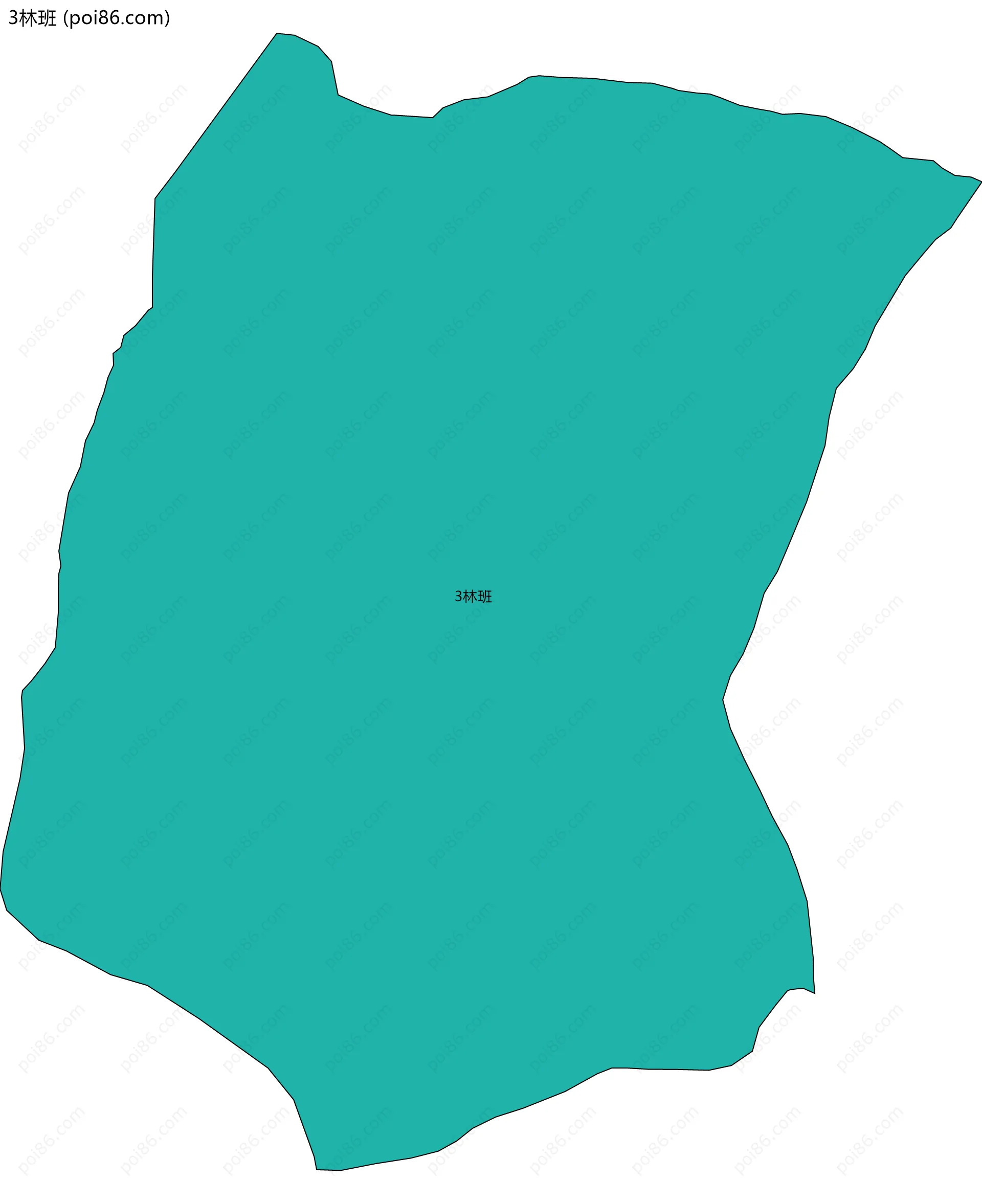 3林班边界地图