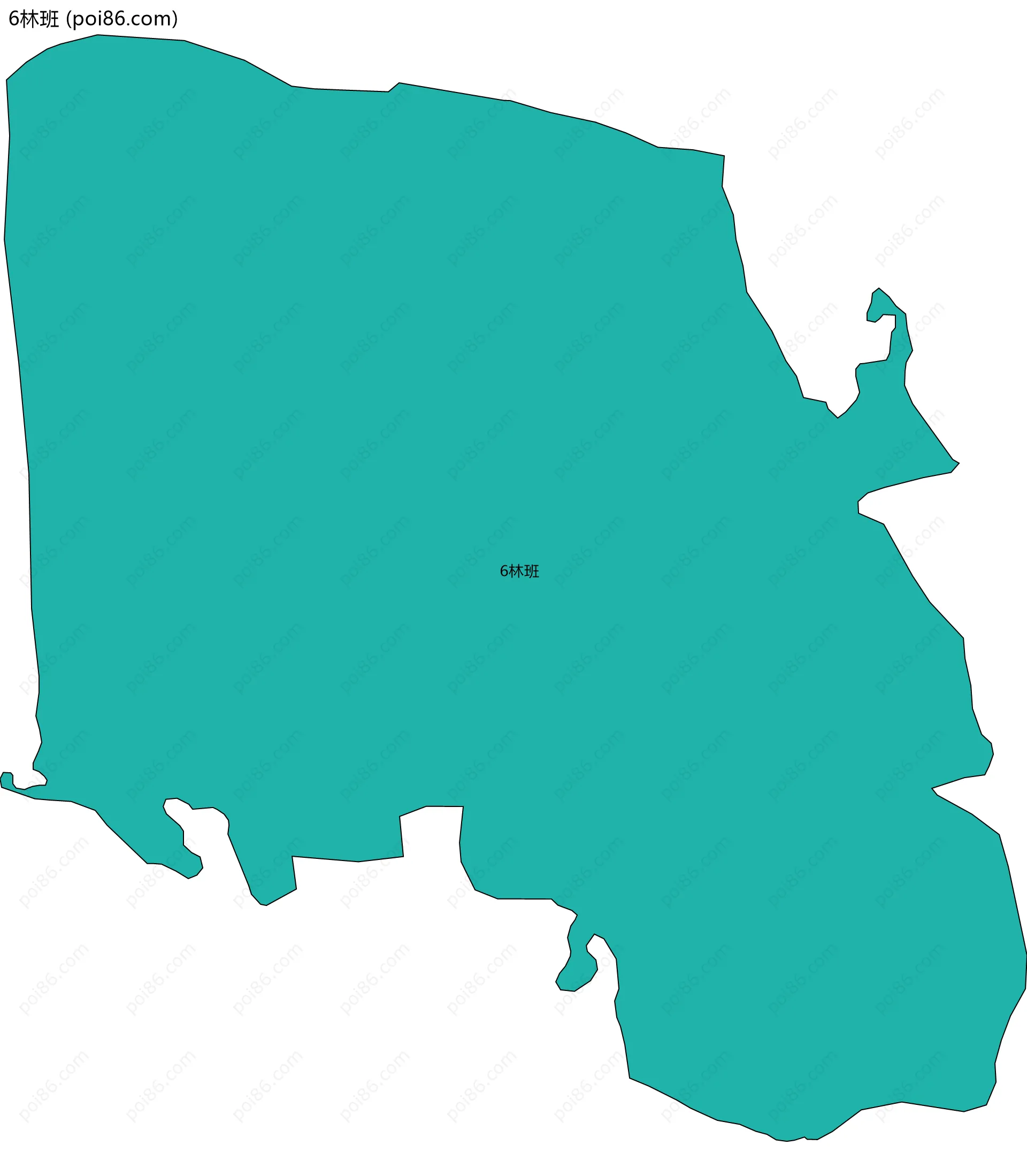 6林班边界地图