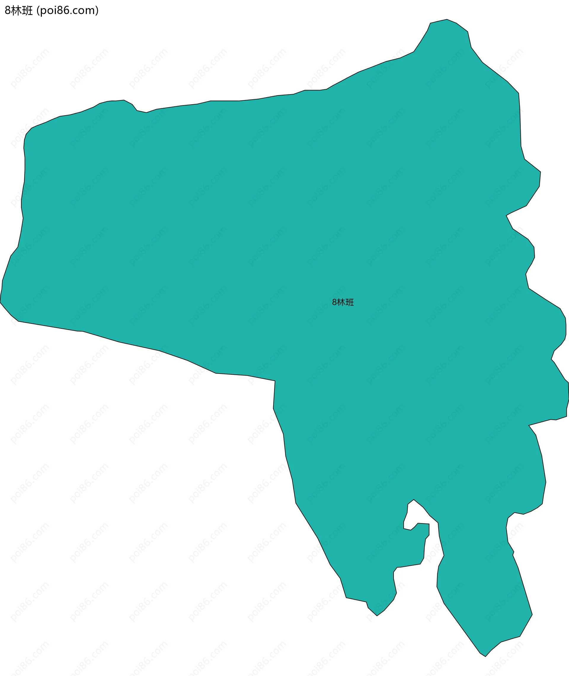 8林班边界地图