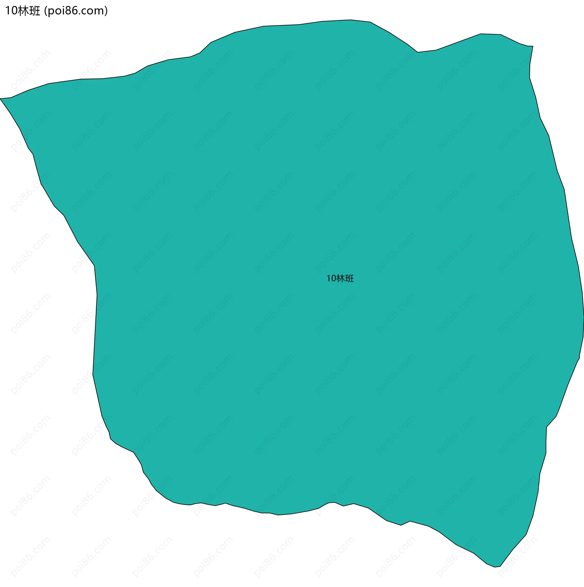 10林班边界地图