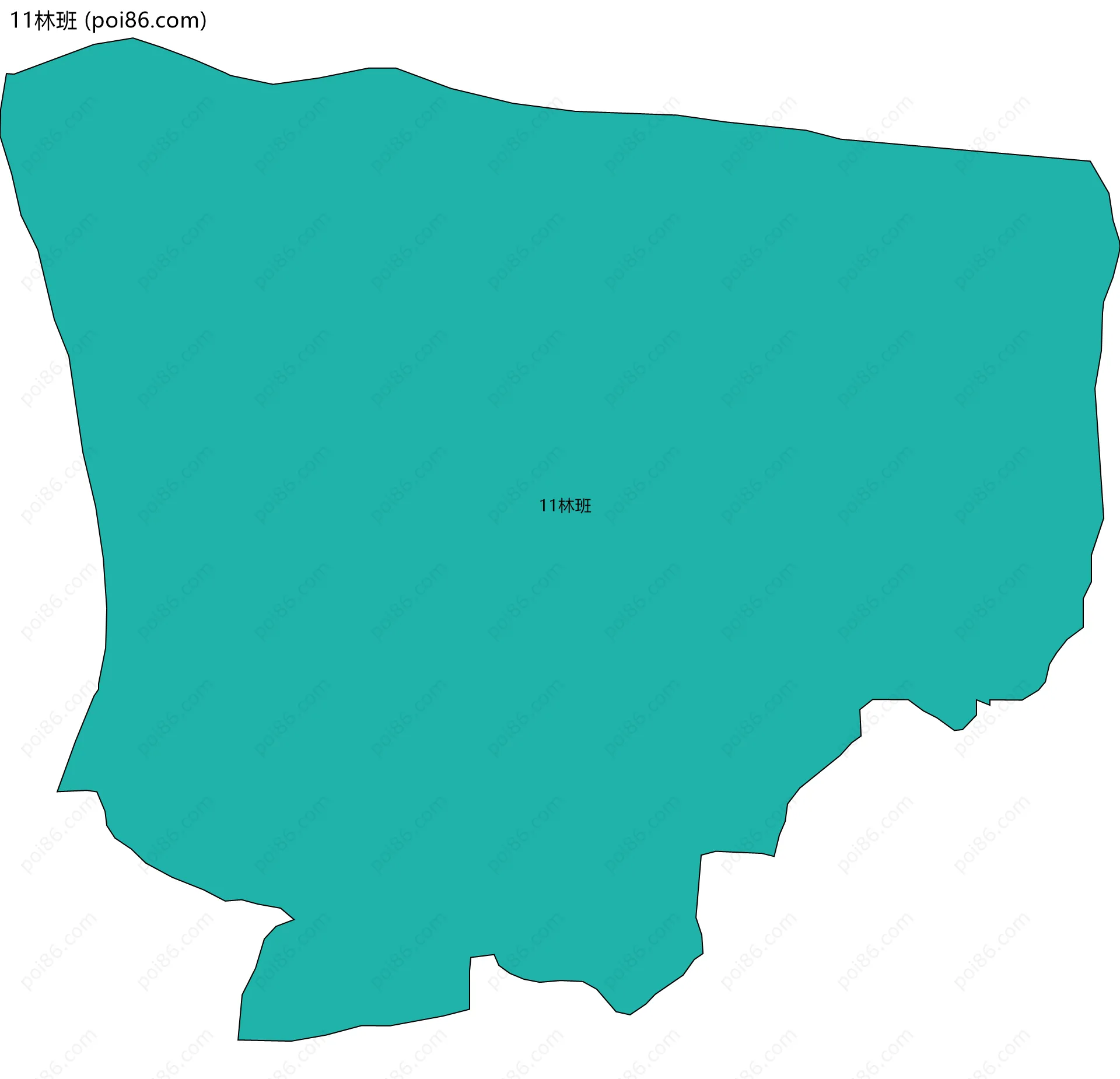 11林班边界地图