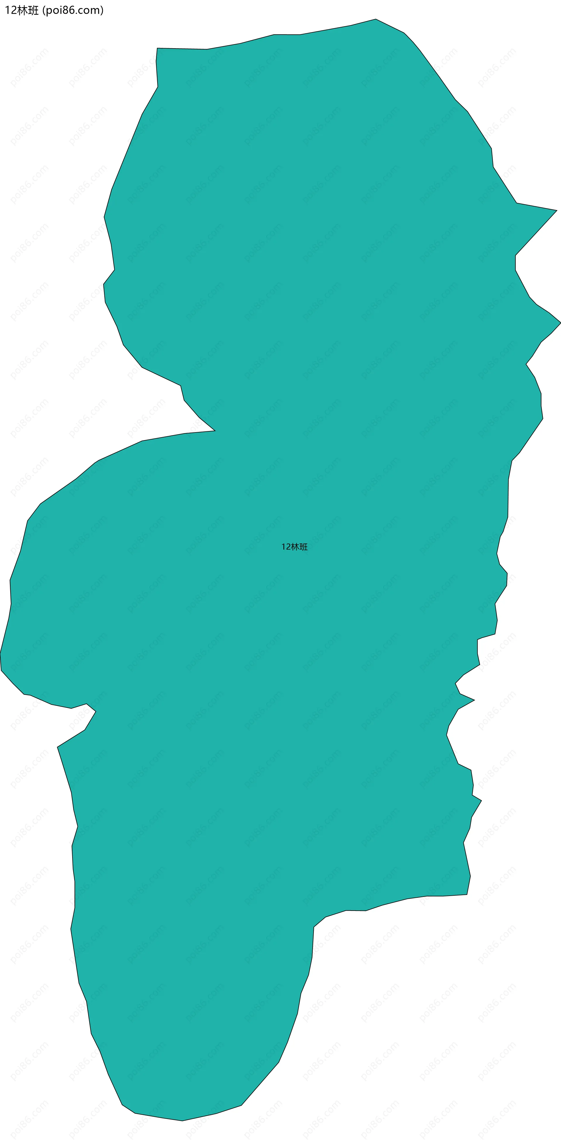 12林班边界地图