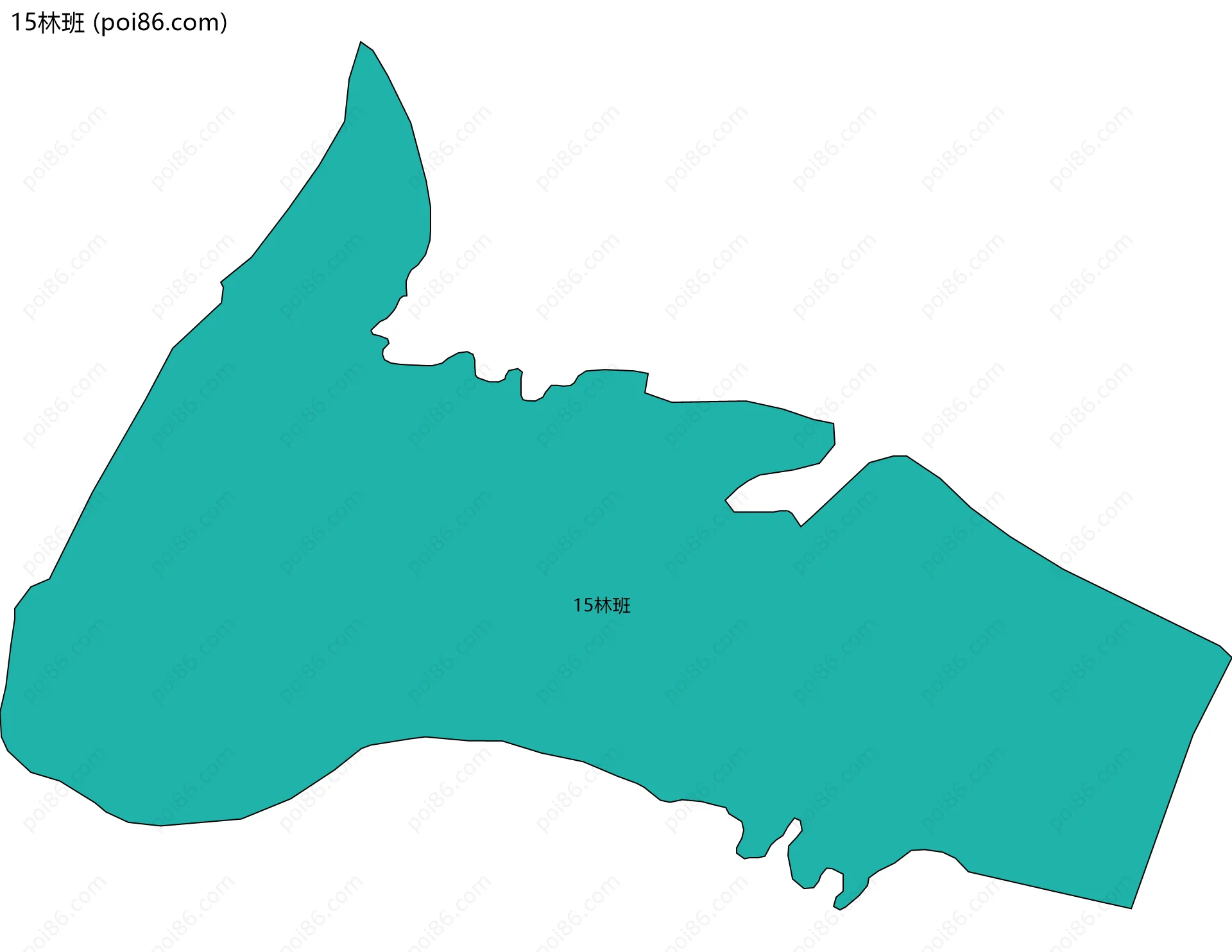 15林班边界地图