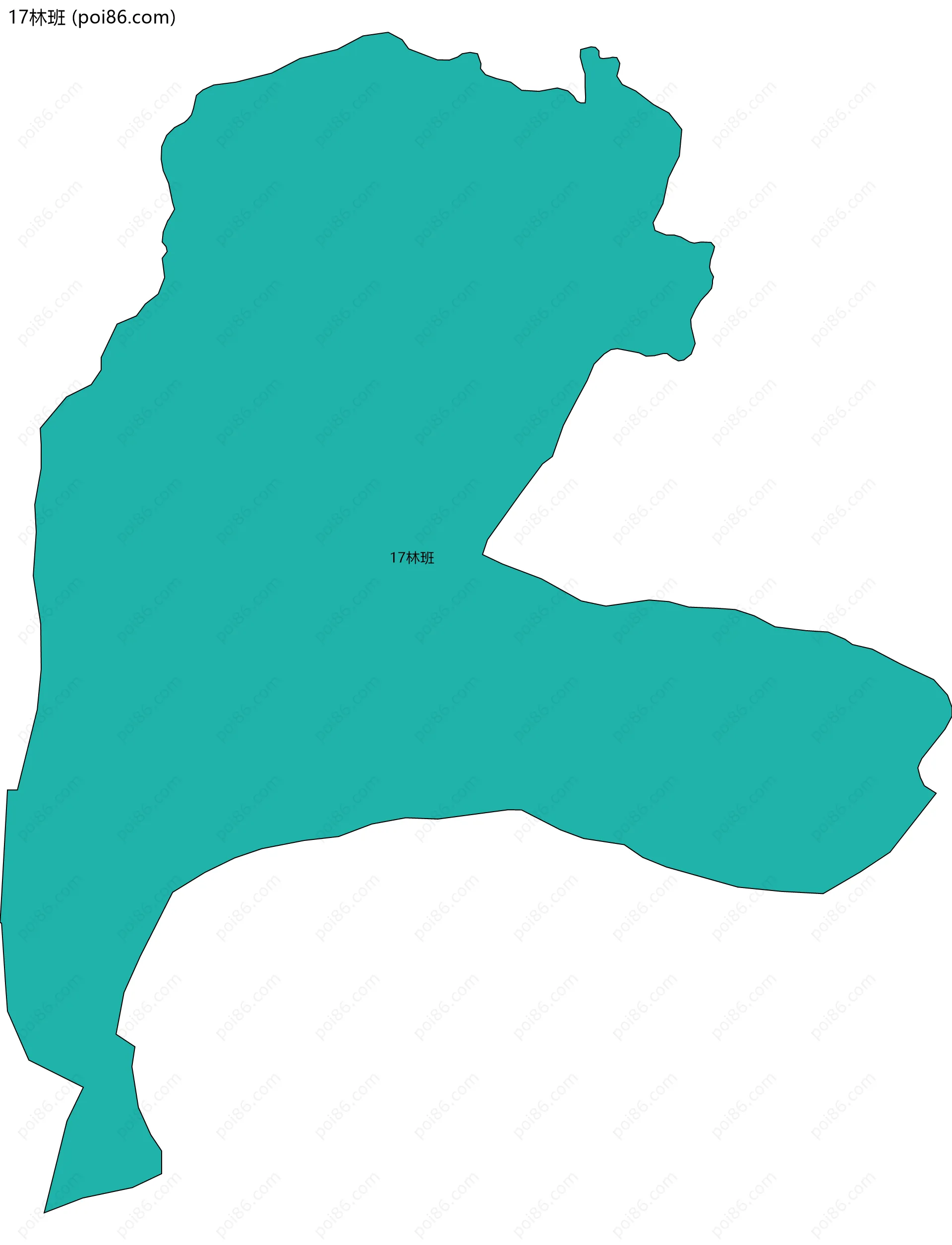 17林班边界地图