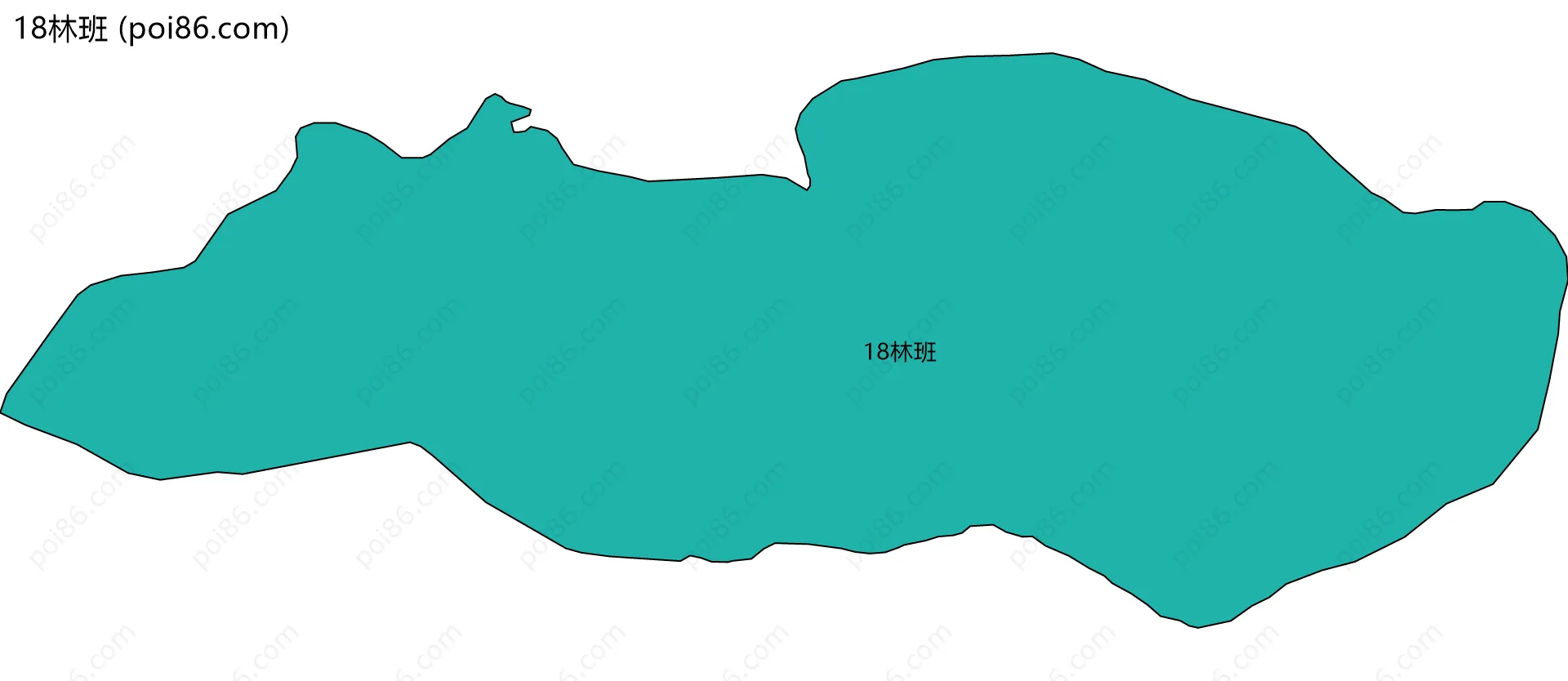 18林班边界地图