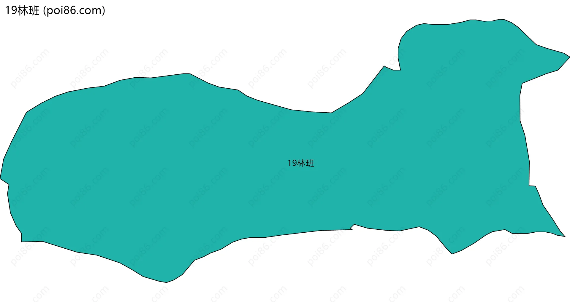 19林班边界地图