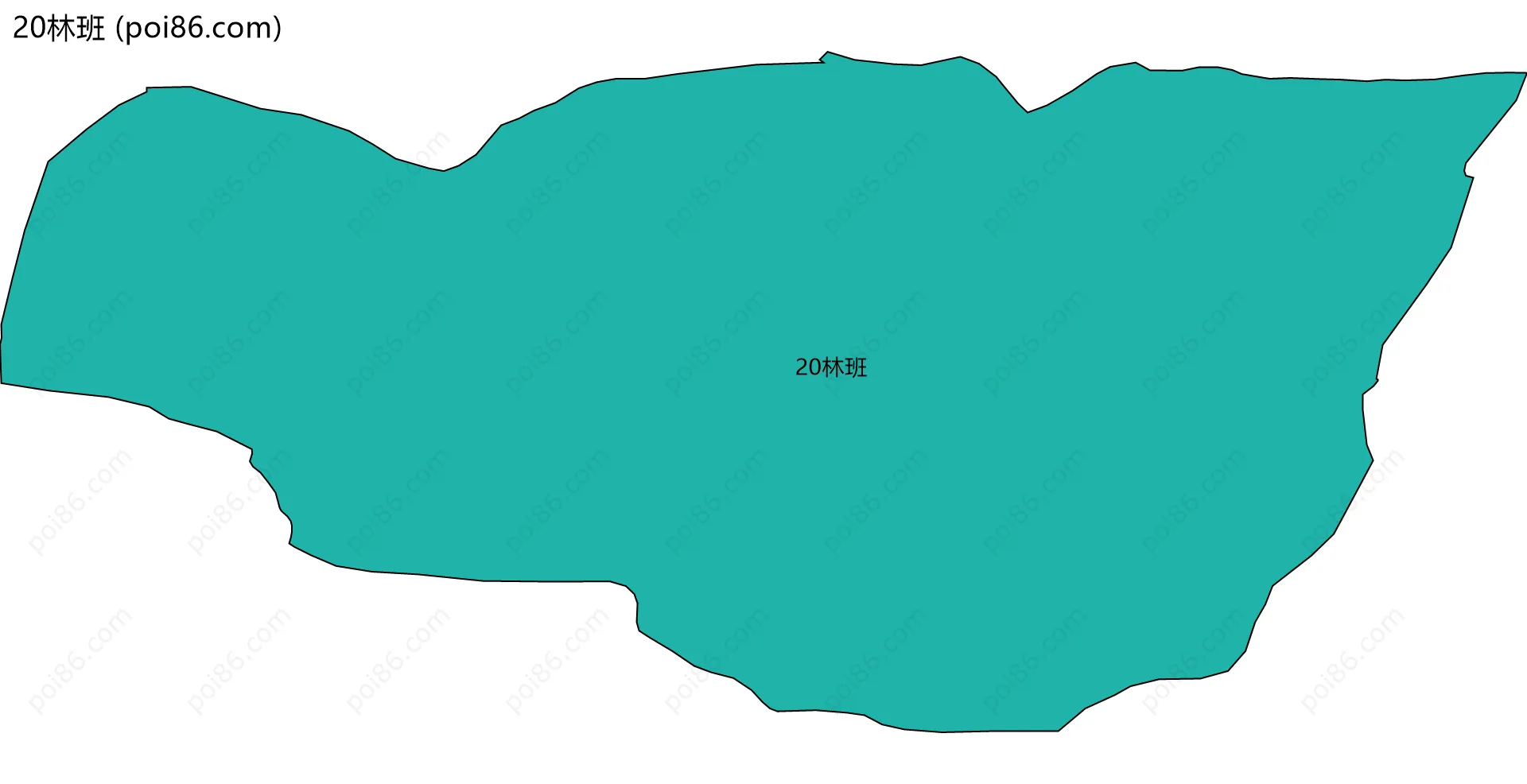 20林班边界地图