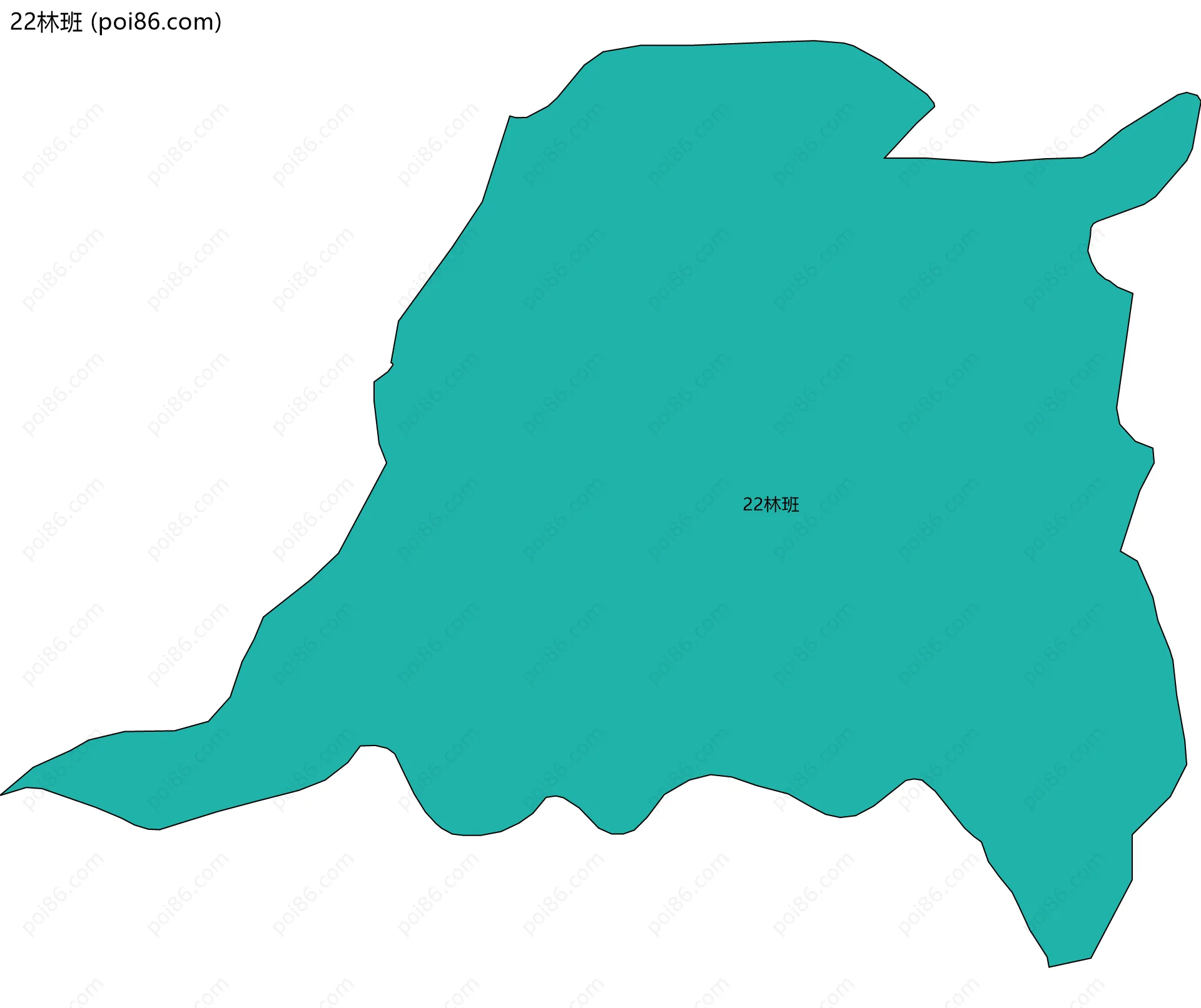 22林班边界地图