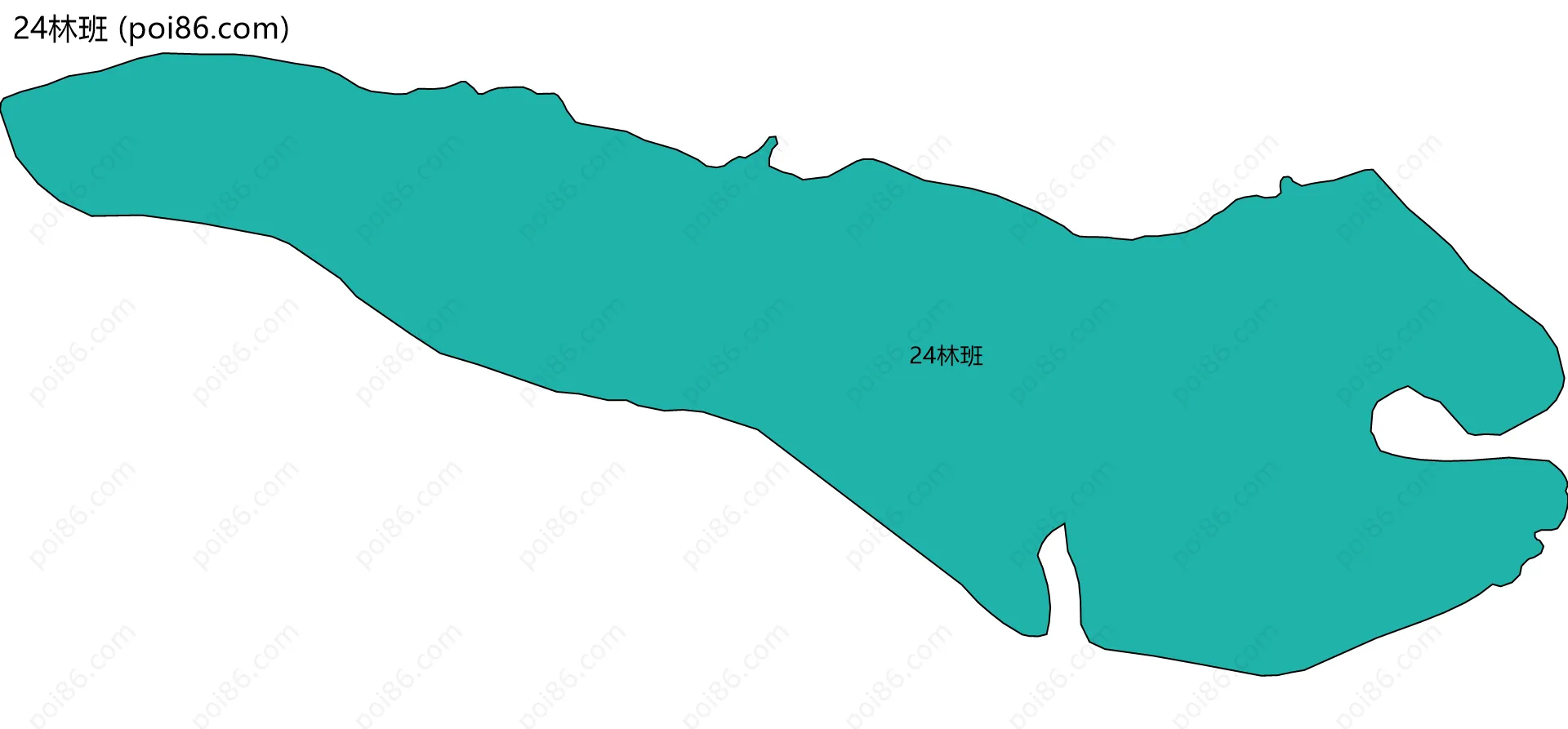 24林班边界地图