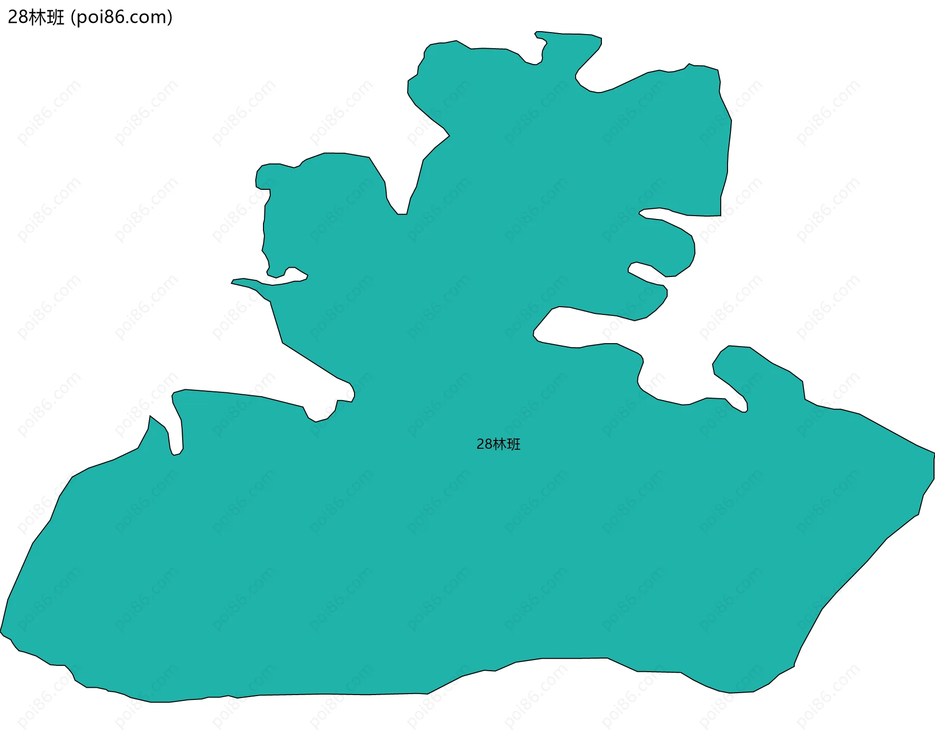 28林班边界地图