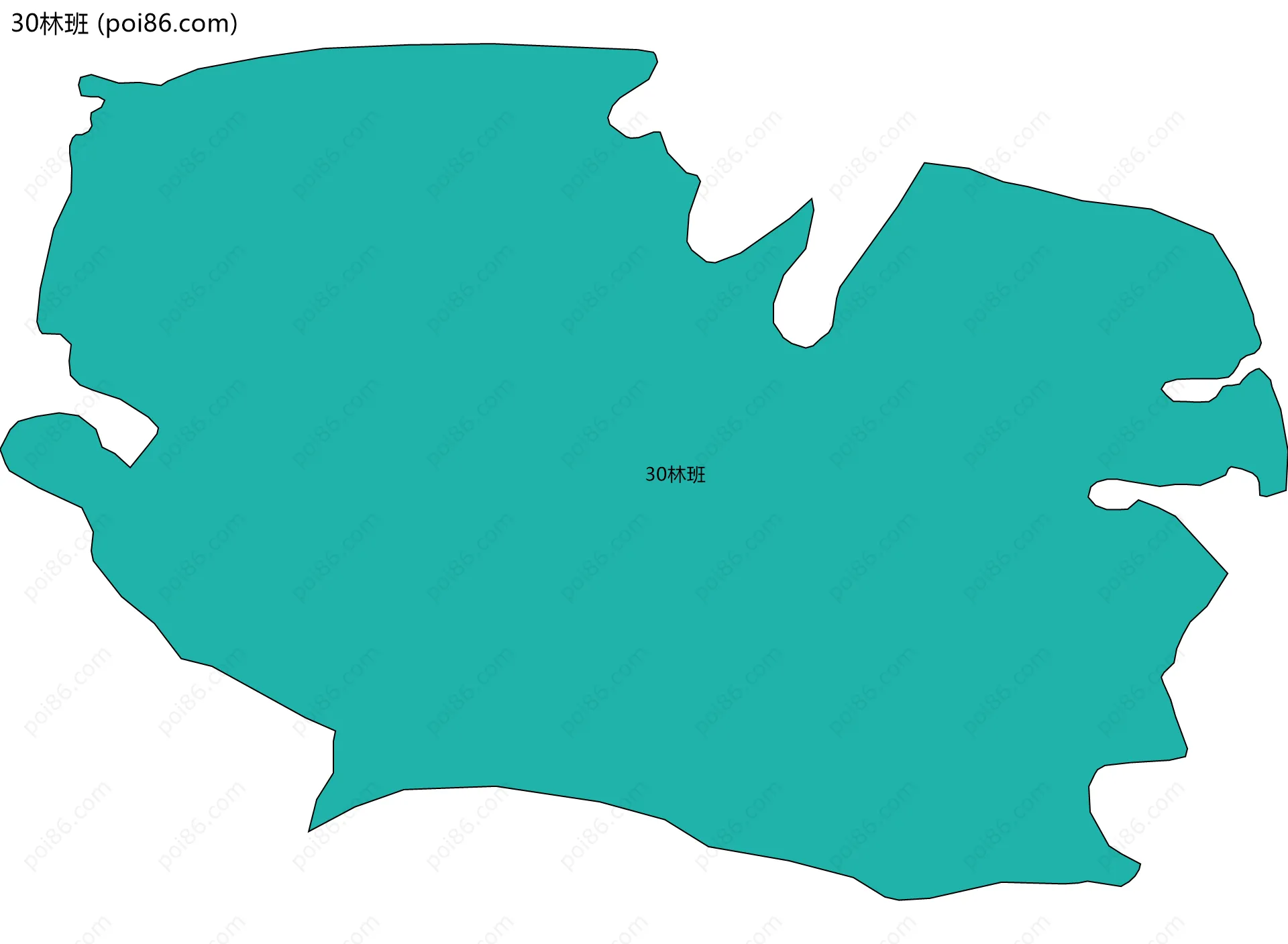 30林班边界地图