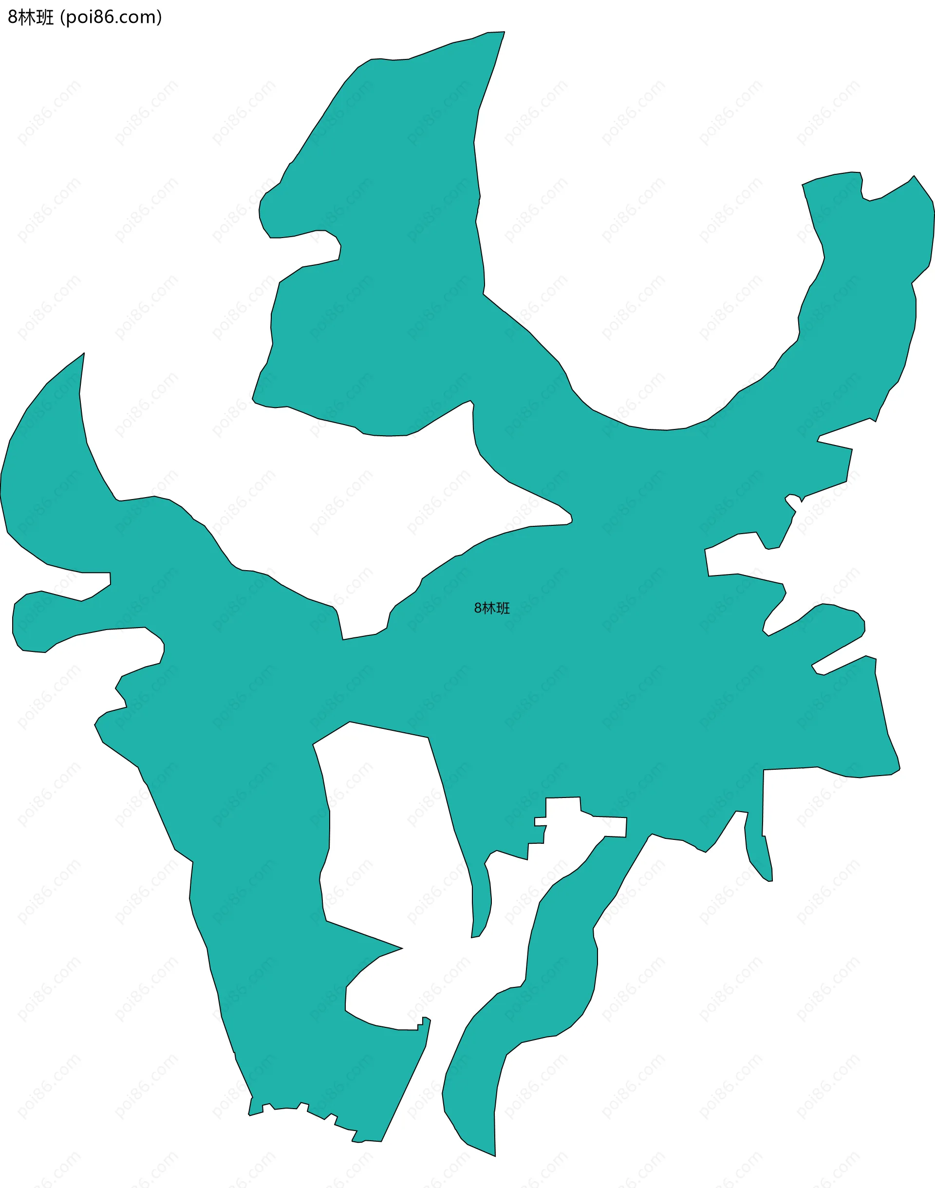 8林班边界地图