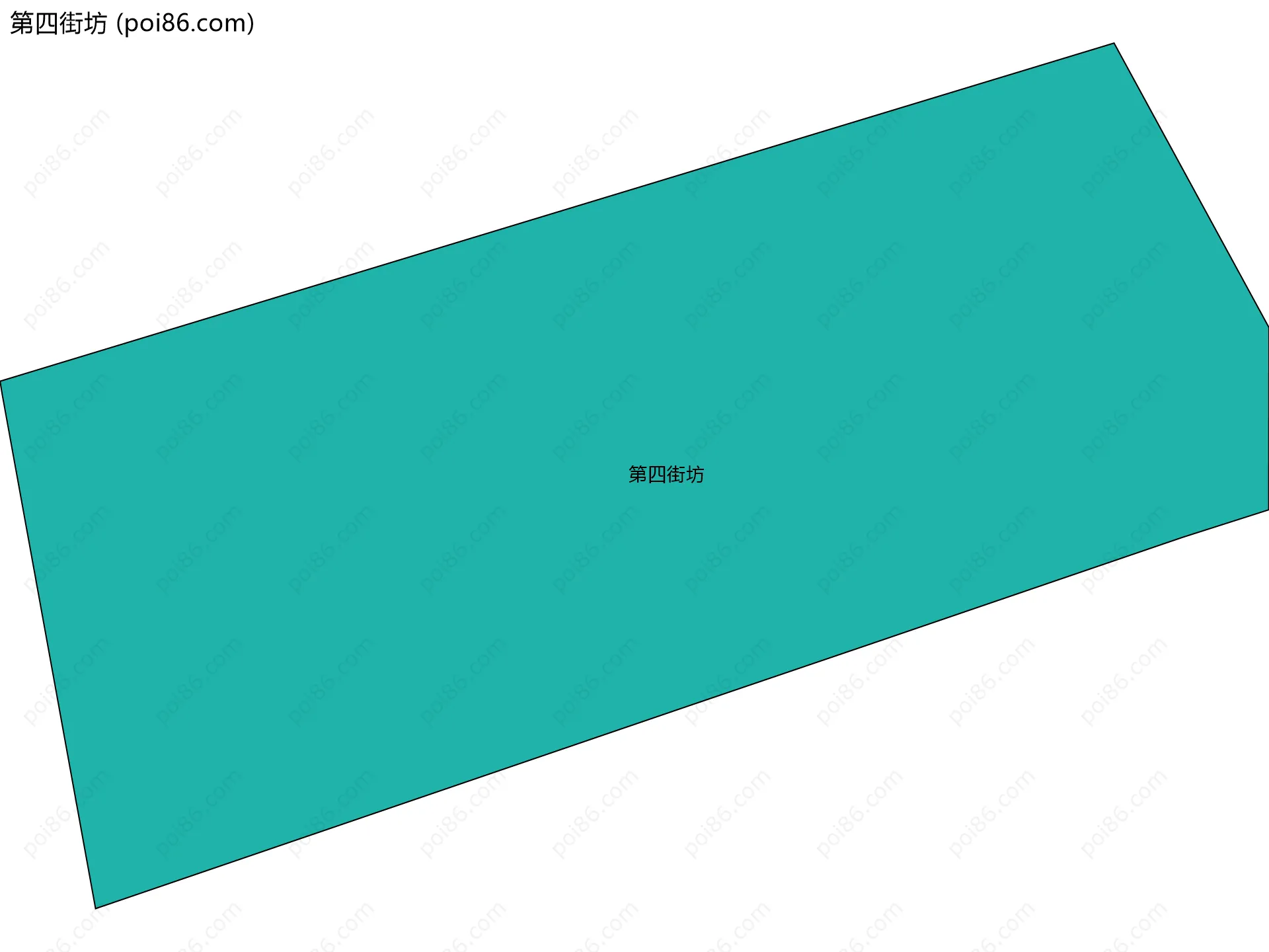 第四街坊边界地图