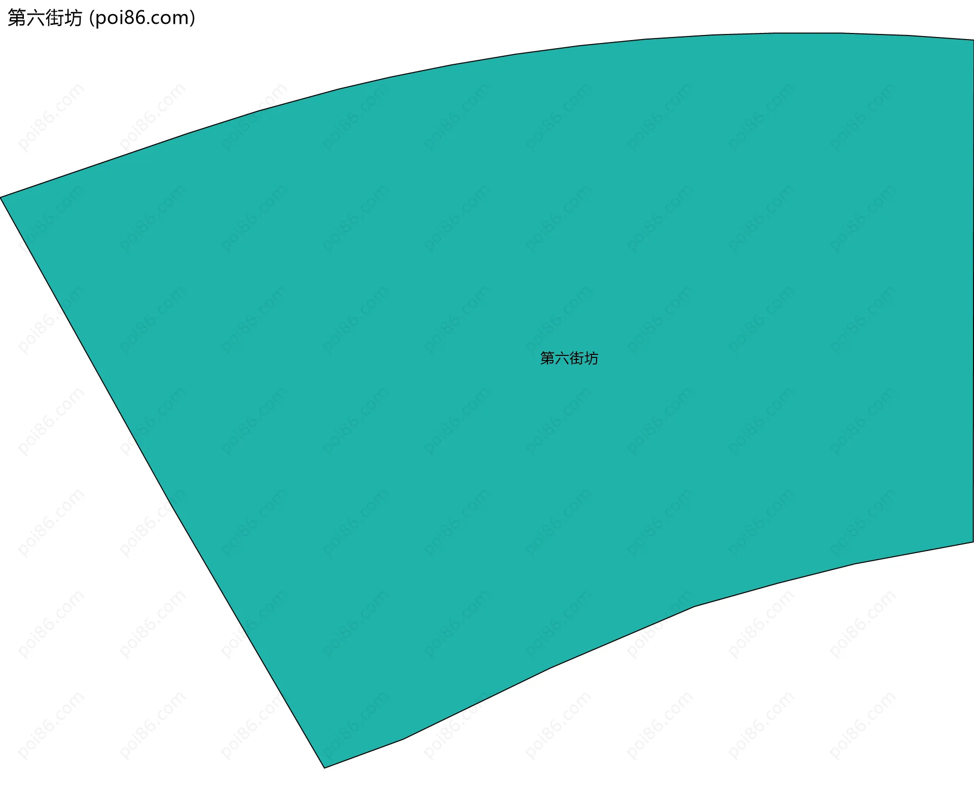 第六街坊边界地图