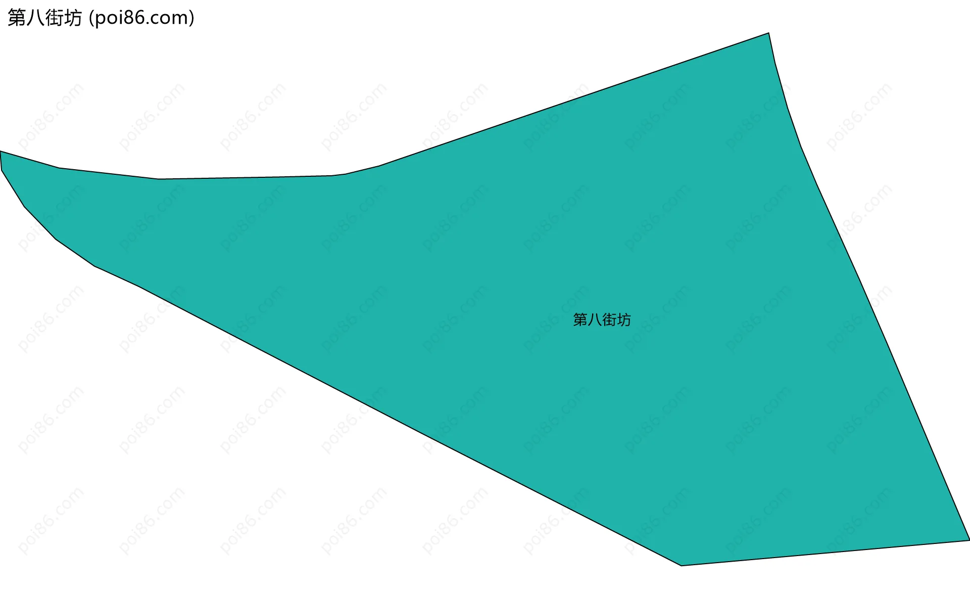 第八街坊边界地图