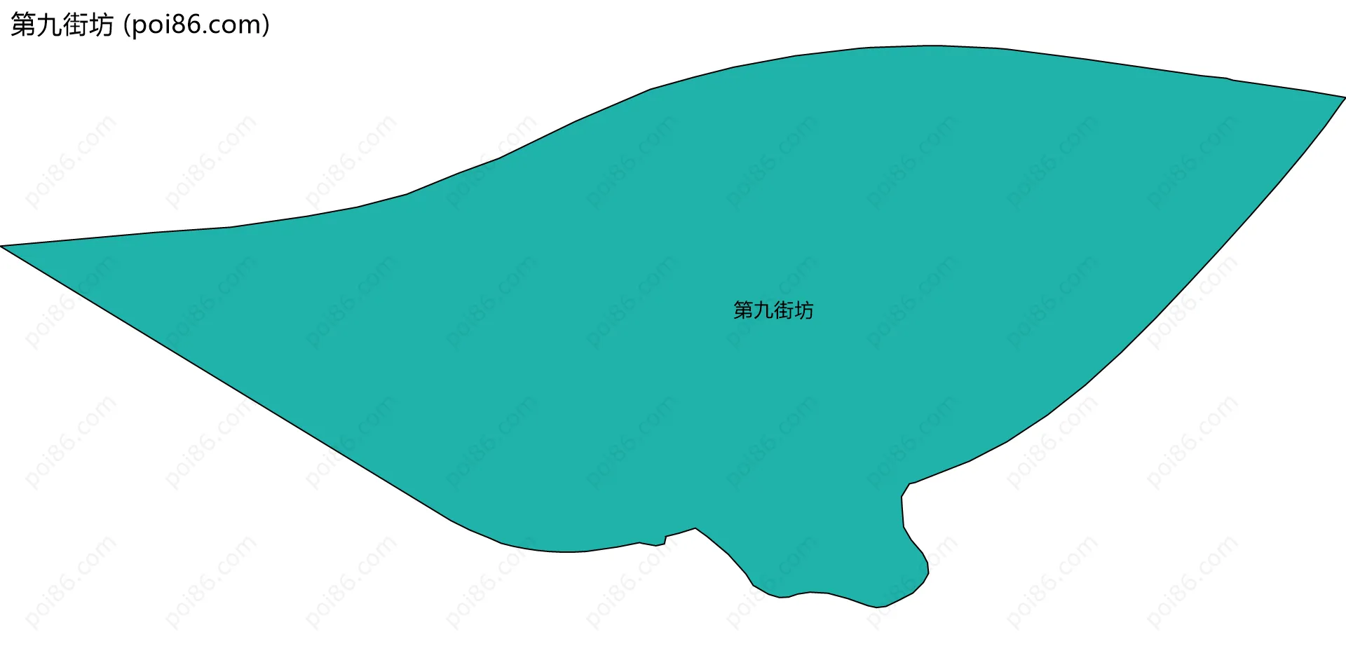 第九街坊边界地图