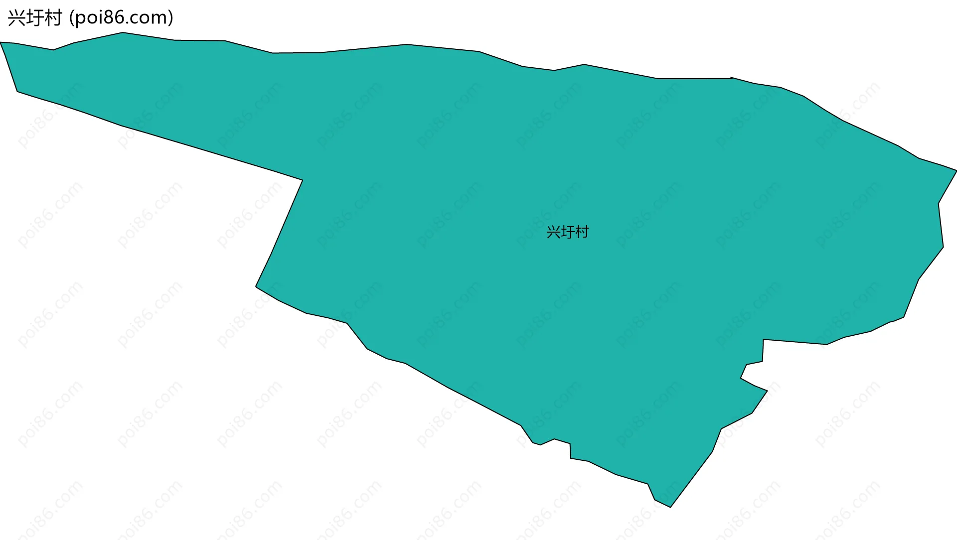 兴圩村边界地图