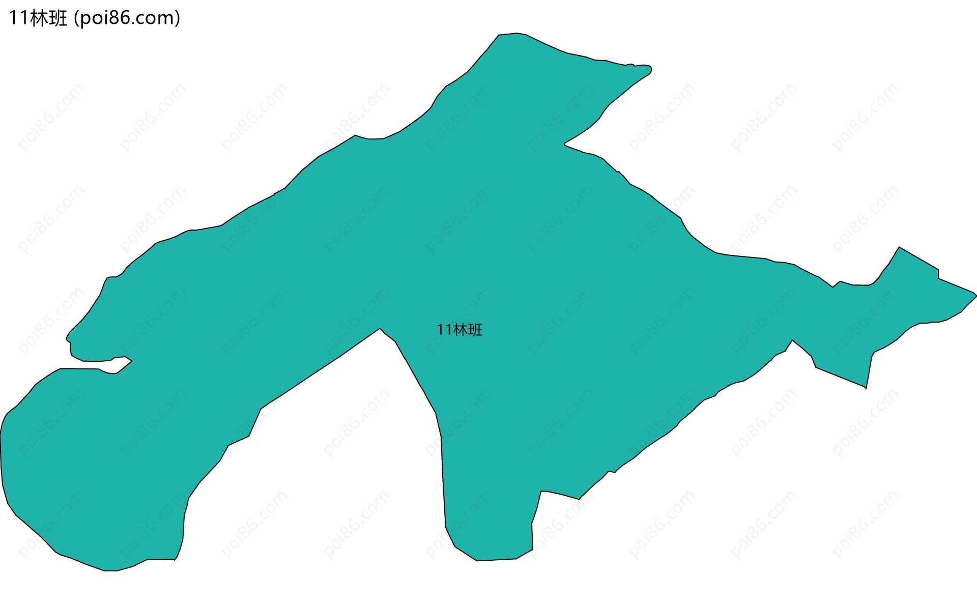 11林班边界地图