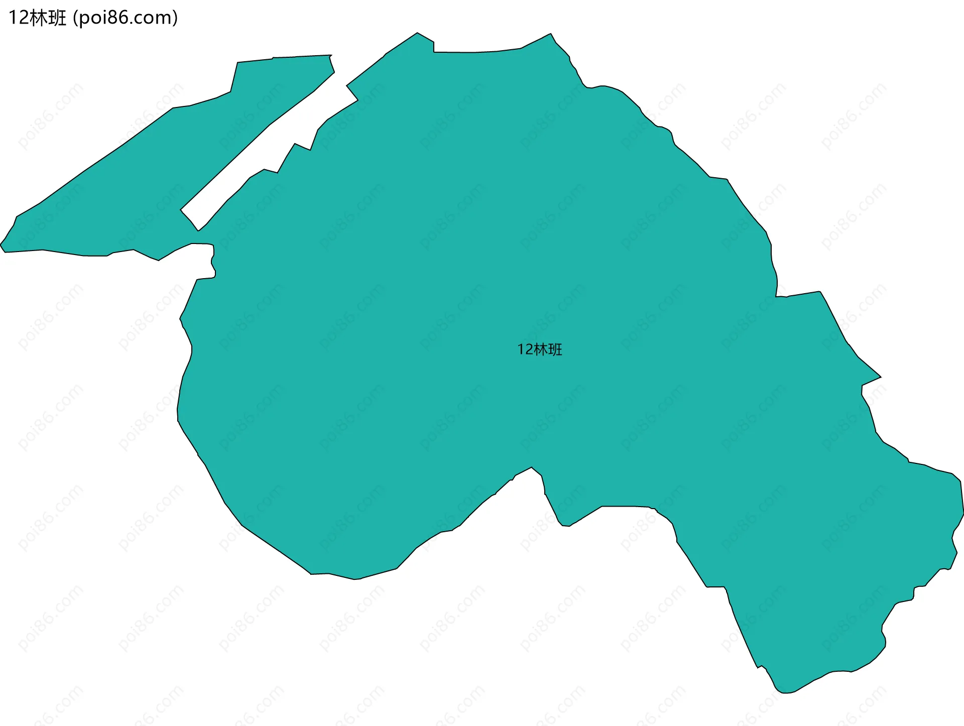 12林班边界地图
