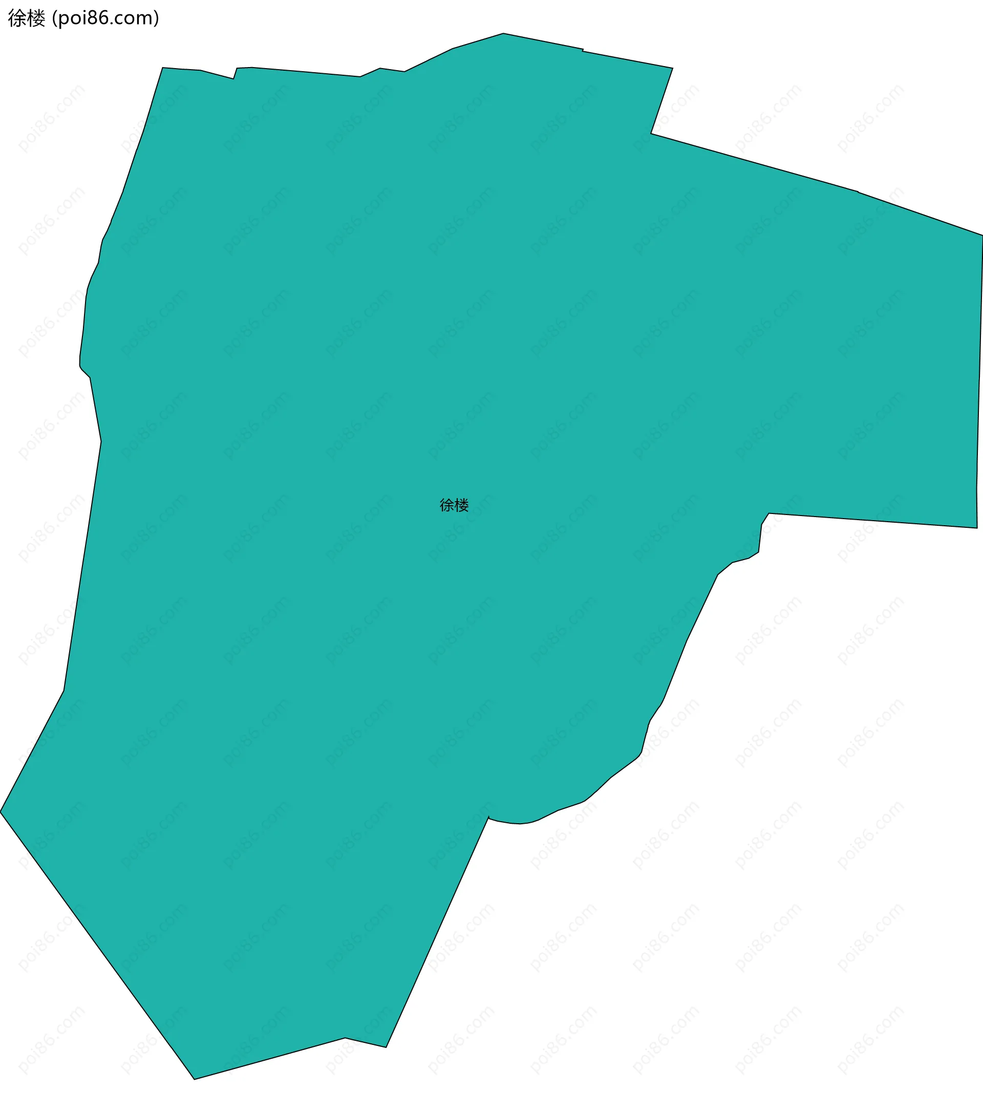 徐楼边界地图