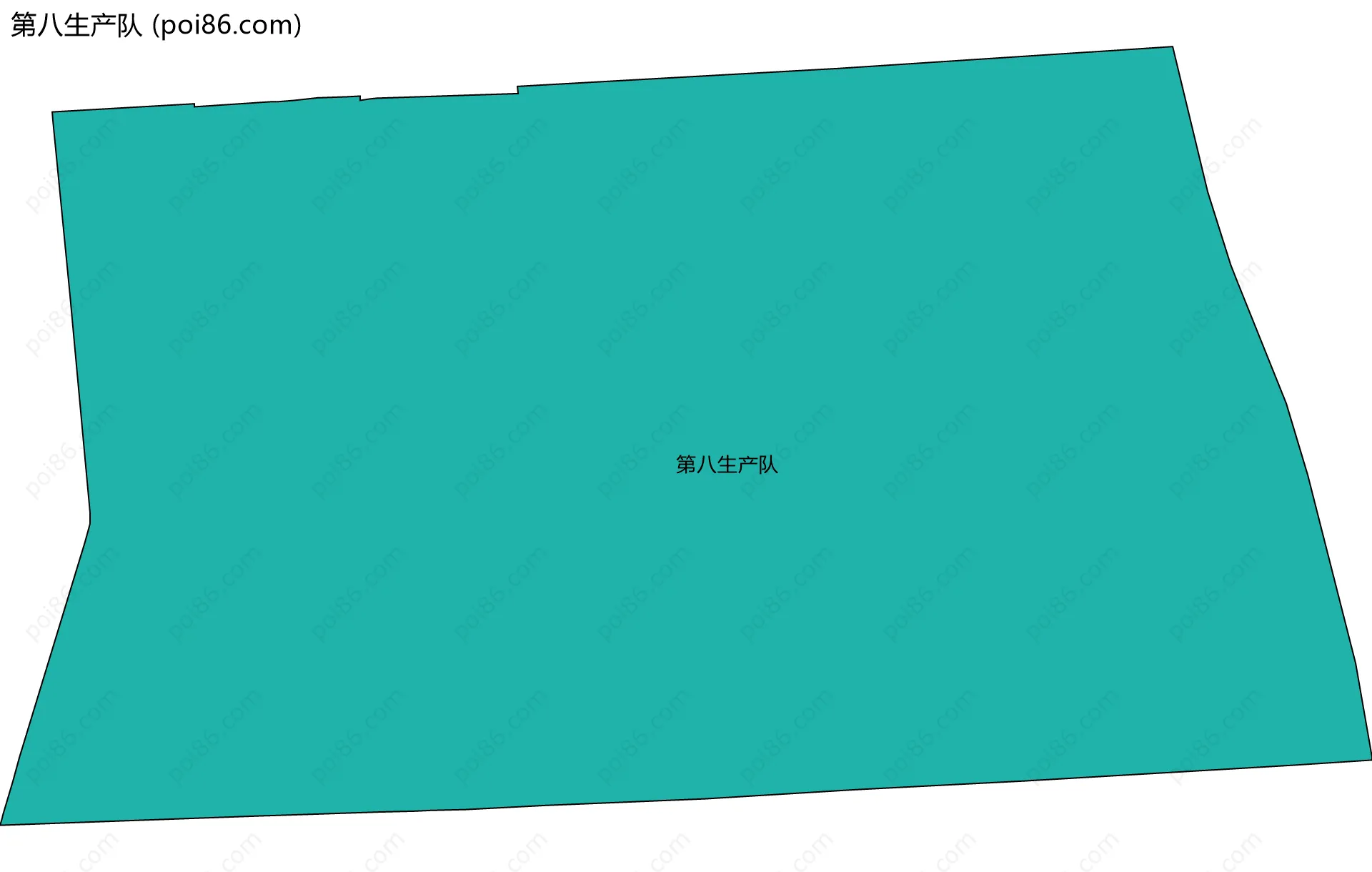 第八生产队边界地图
