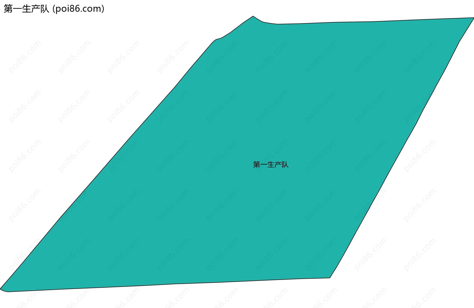 第一生产队边界地图