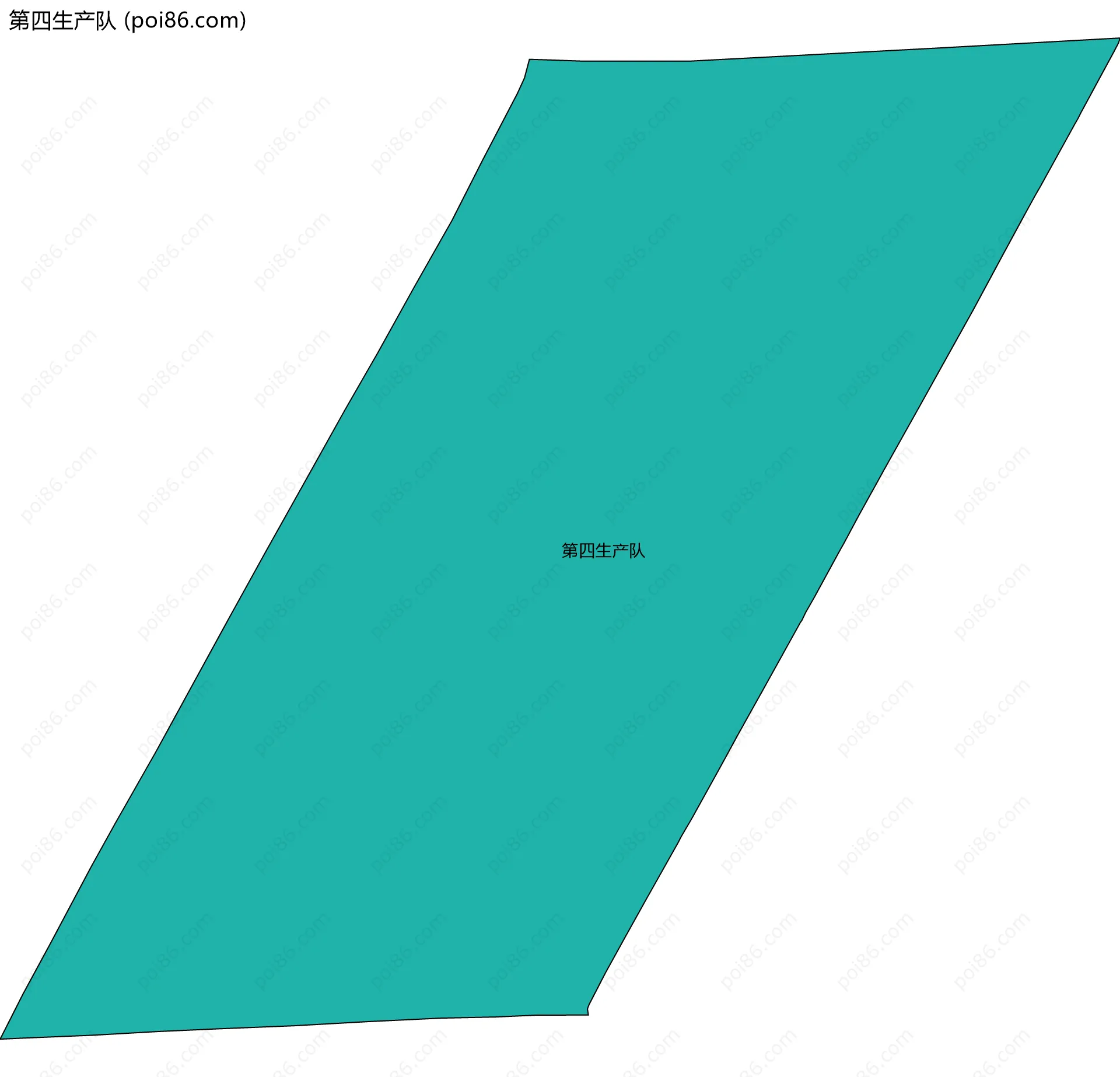 第四生产队边界地图