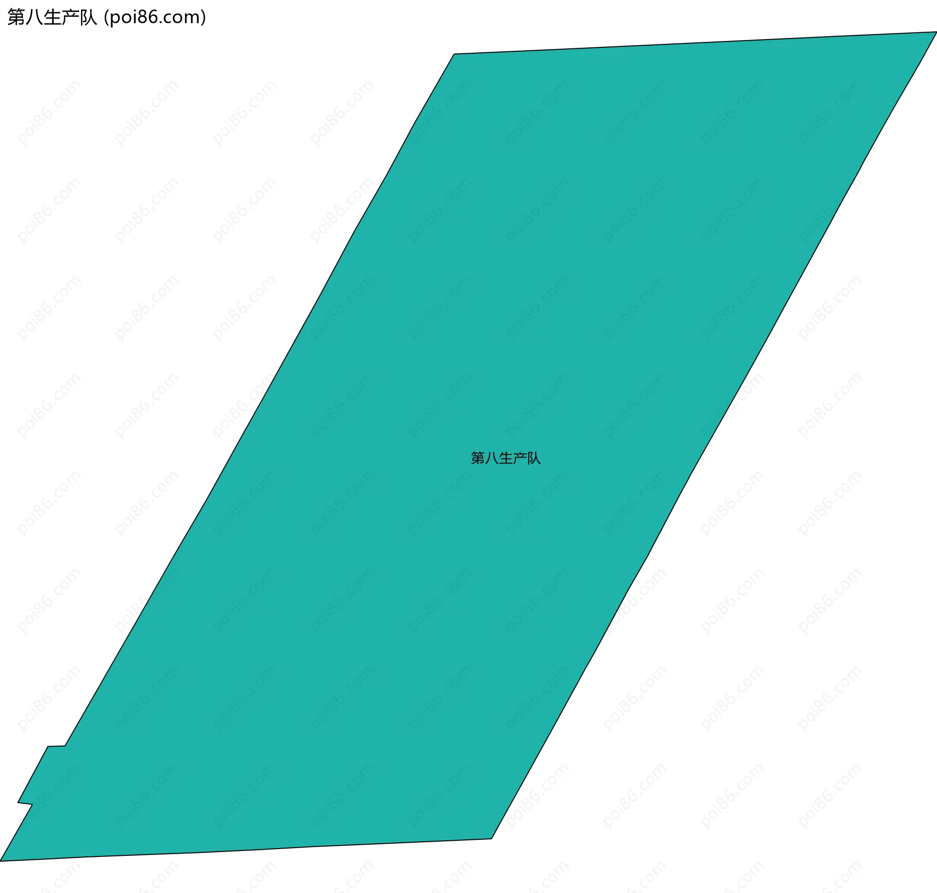 第八生产队边界地图