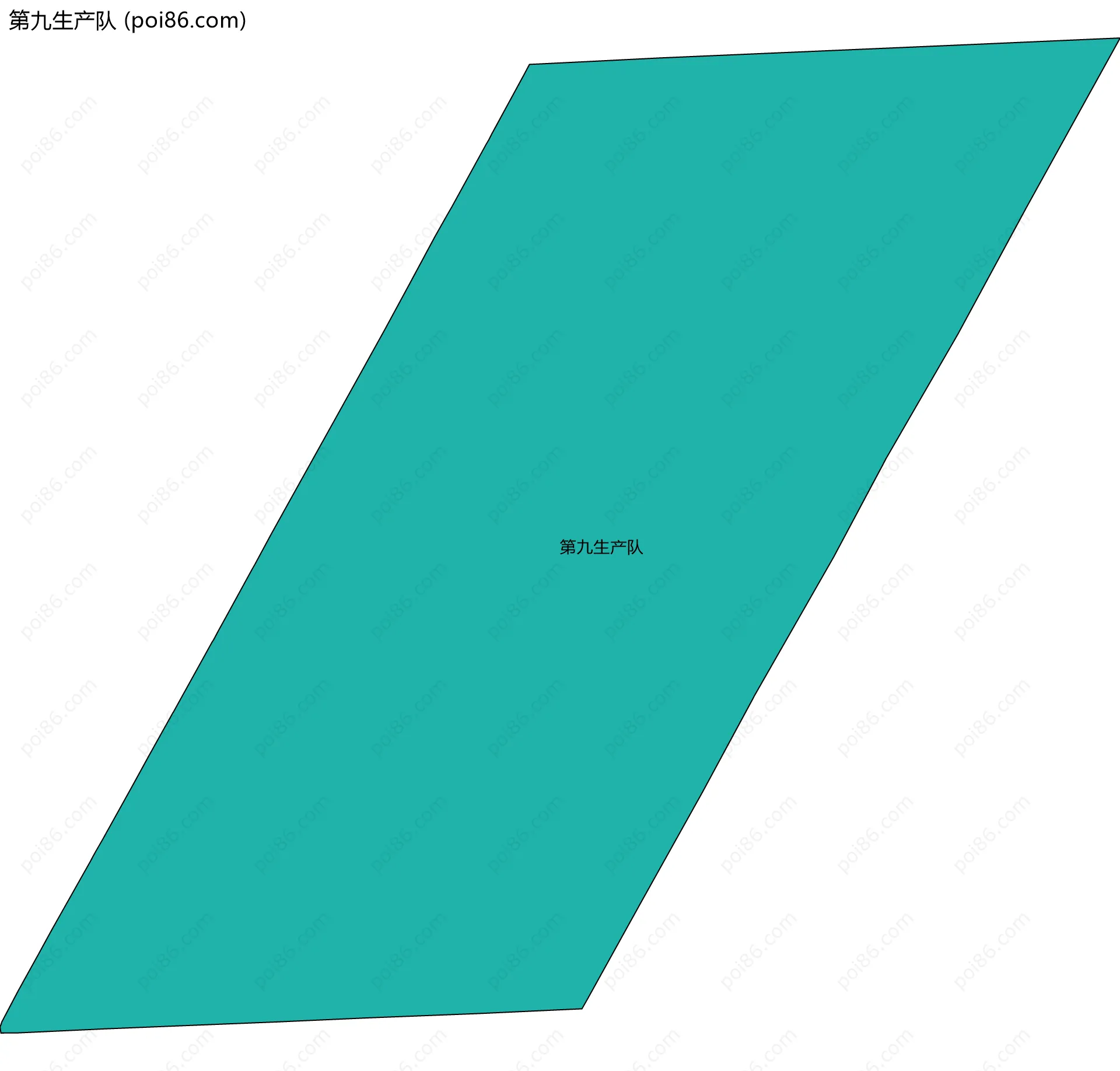 第九生产队边界地图