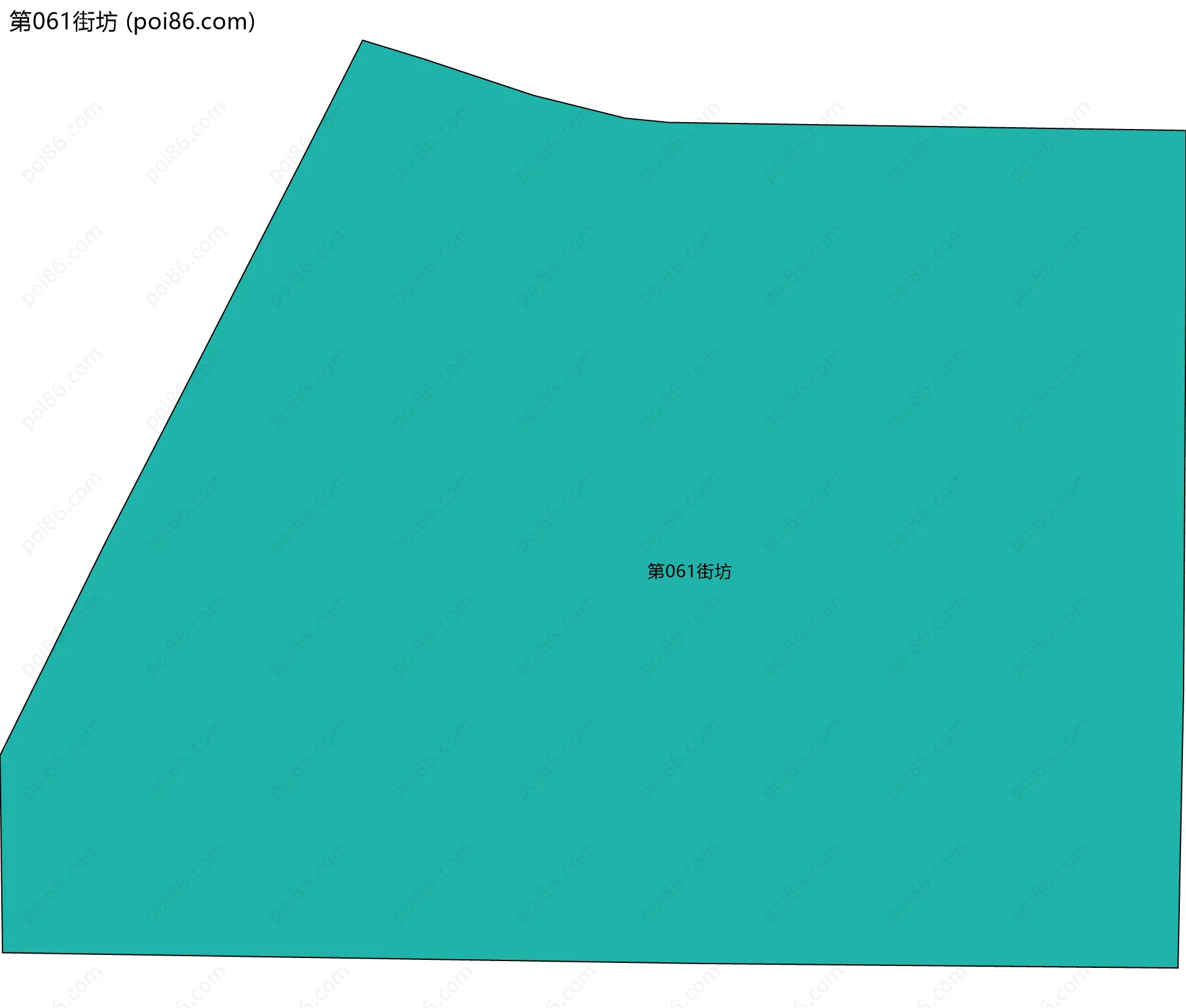 第061街坊边界地图