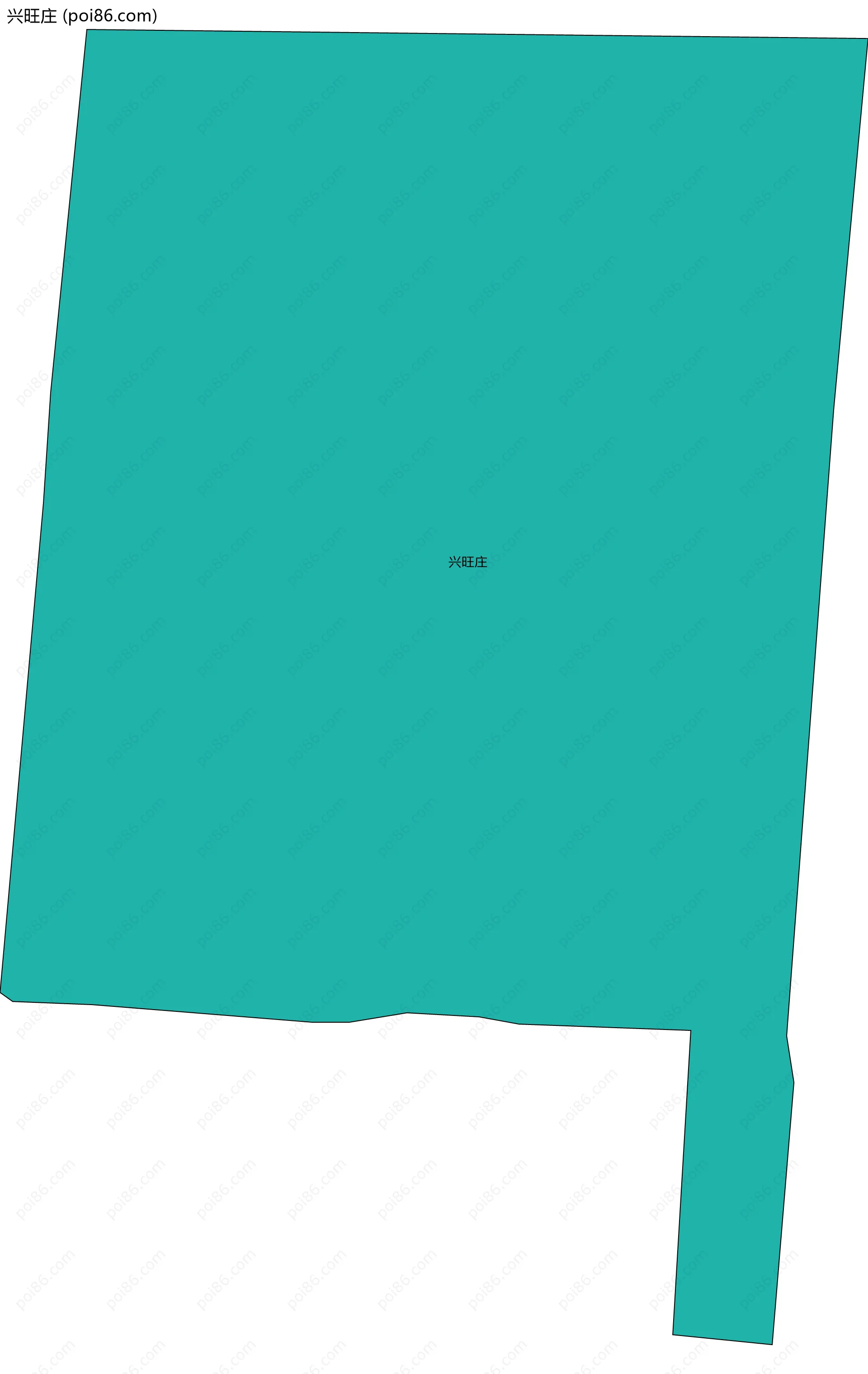 兴旺庄边界地图