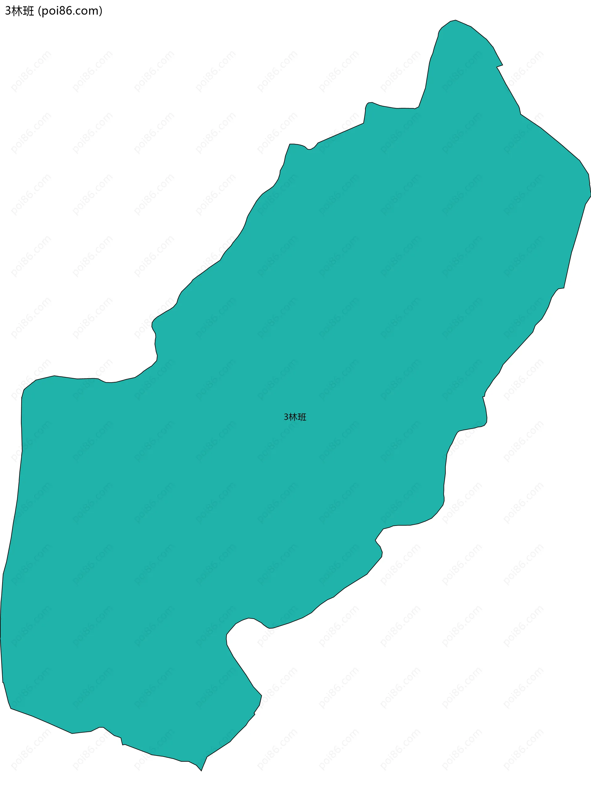3林班边界地图
