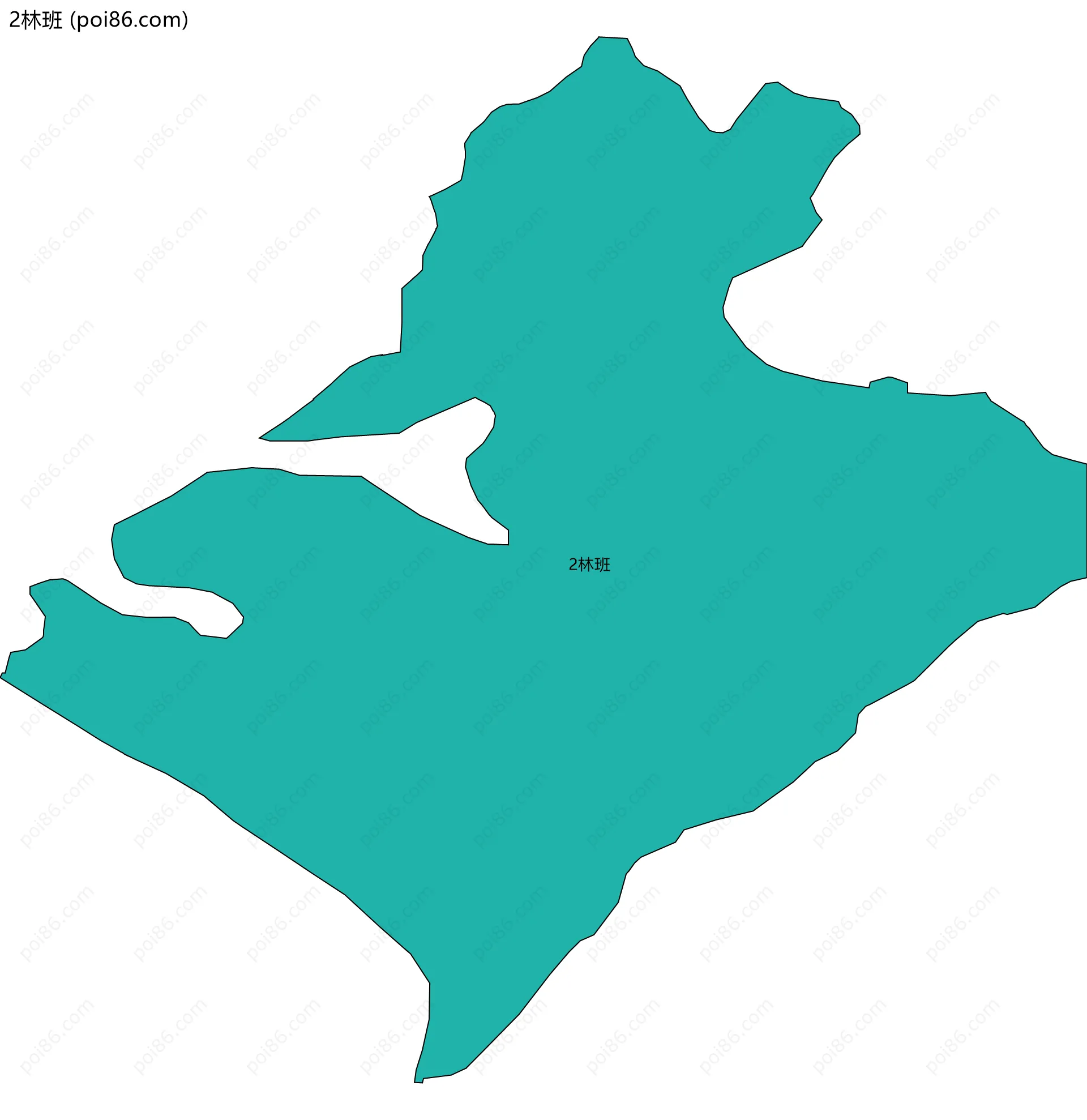 2林班边界地图