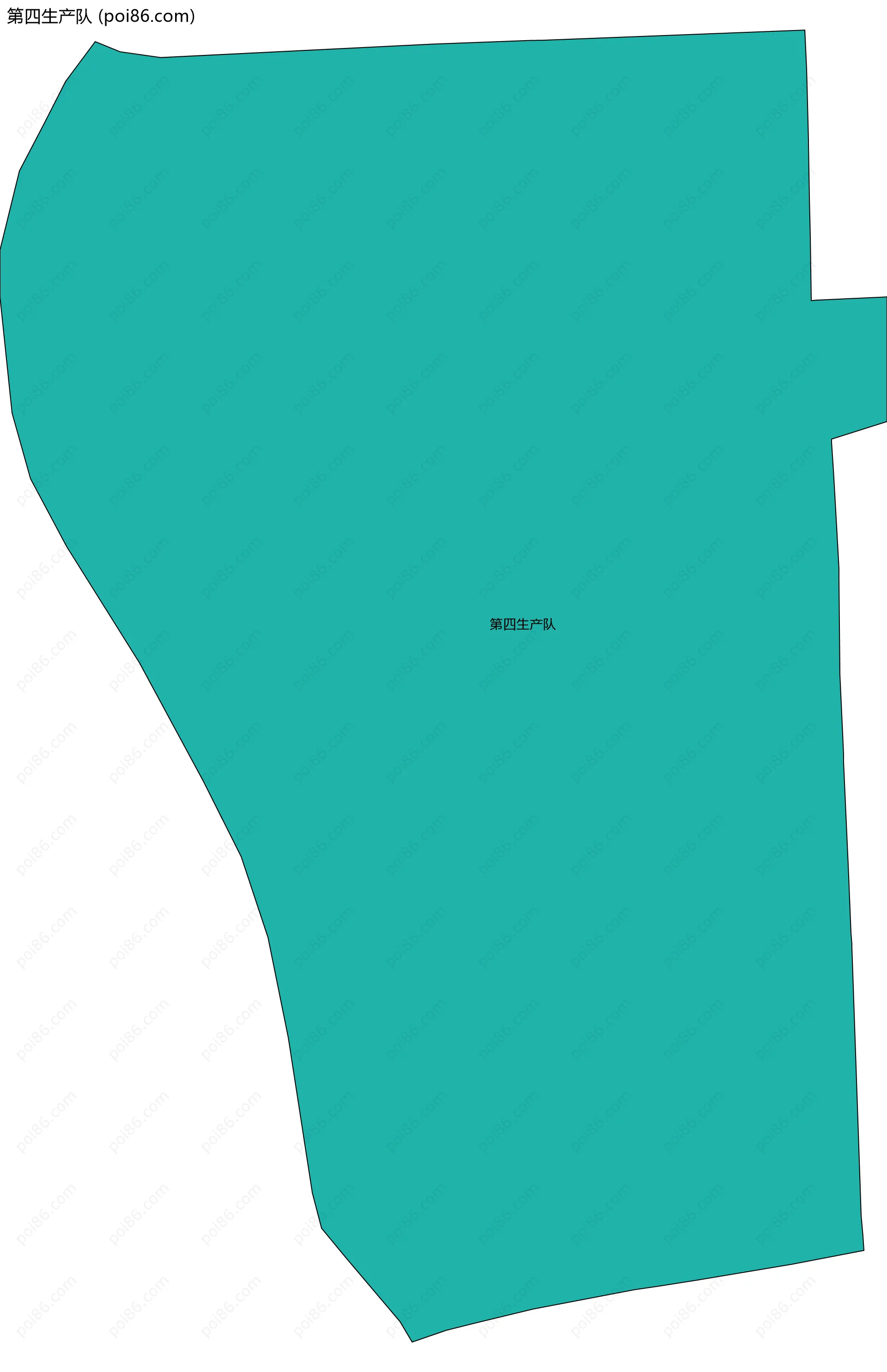 第四生产队边界地图