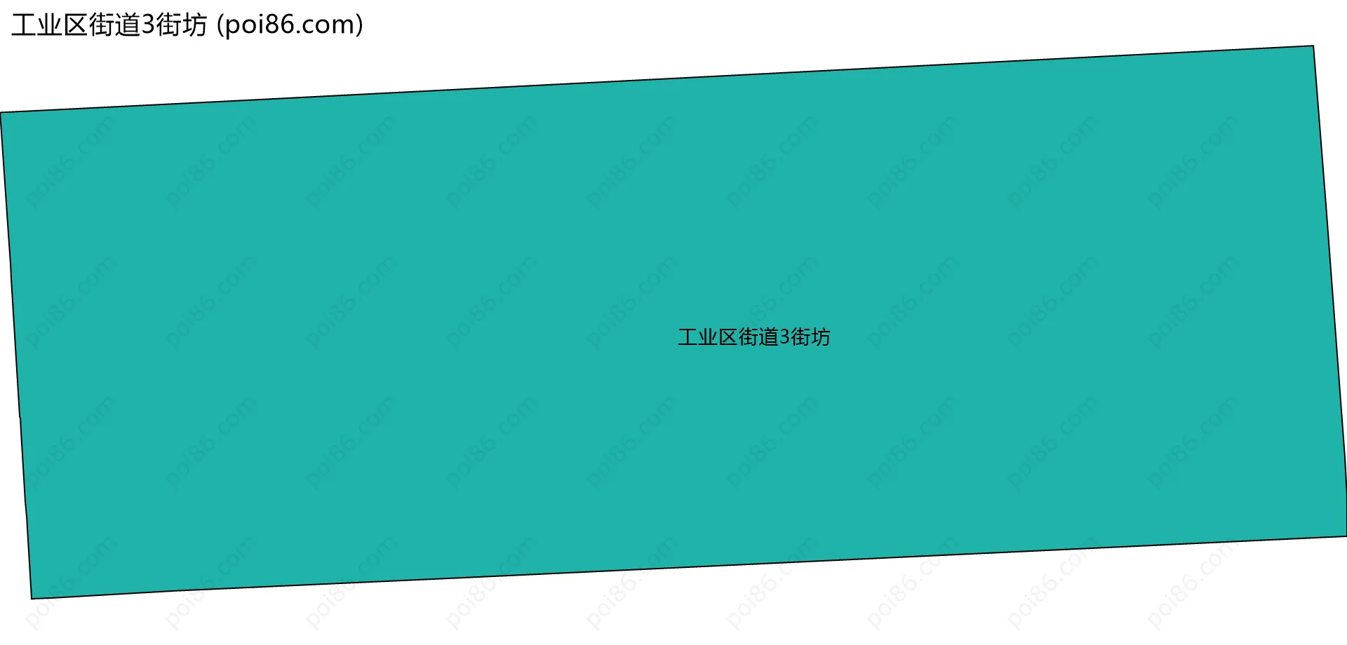 工业区街道3街坊边界地图