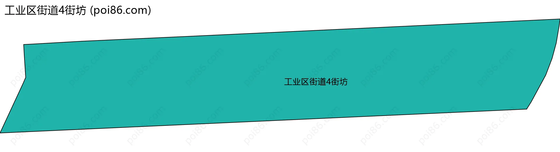 工业区街道4街坊边界地图