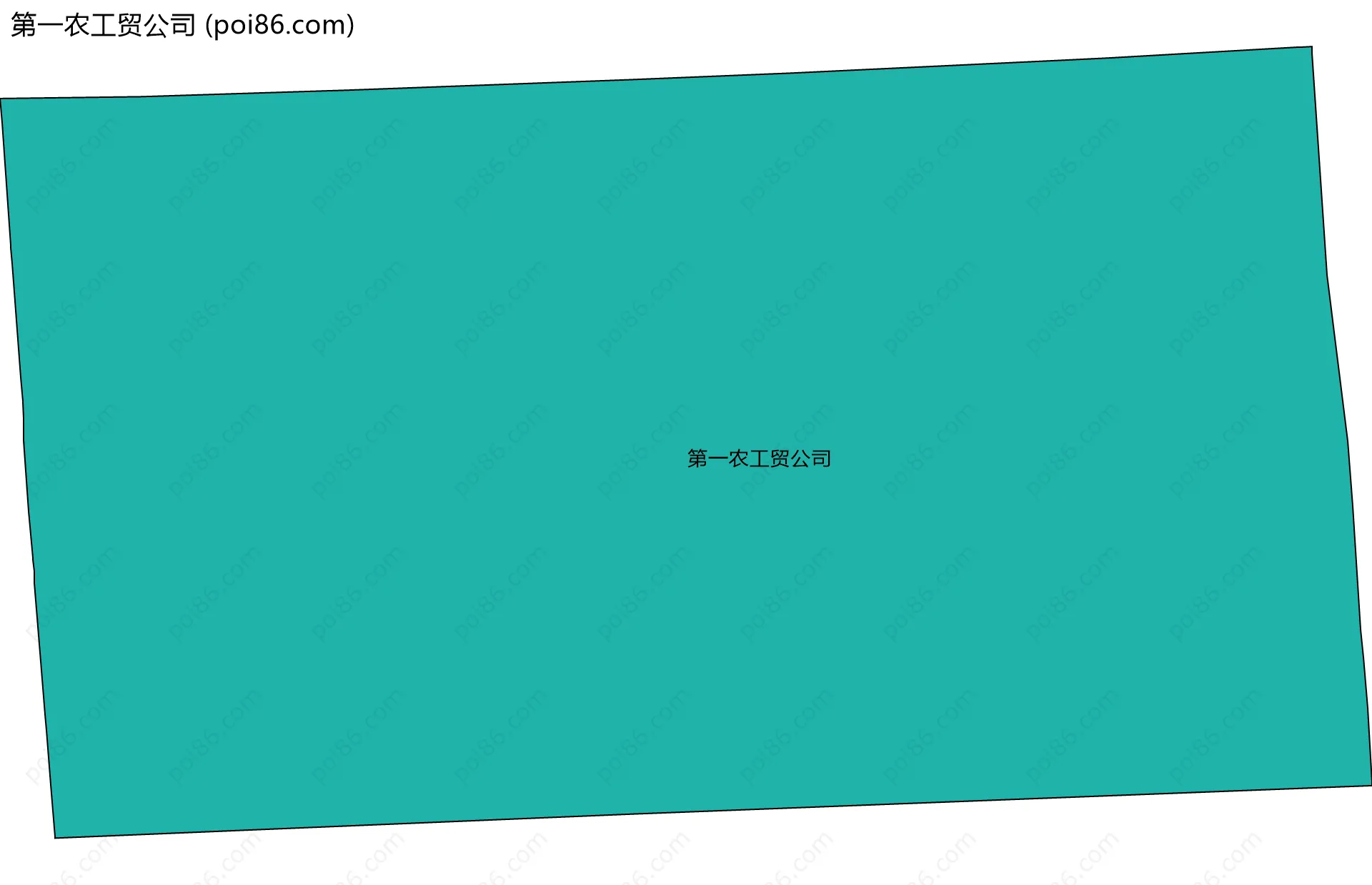 第一农工贸公司边界地图