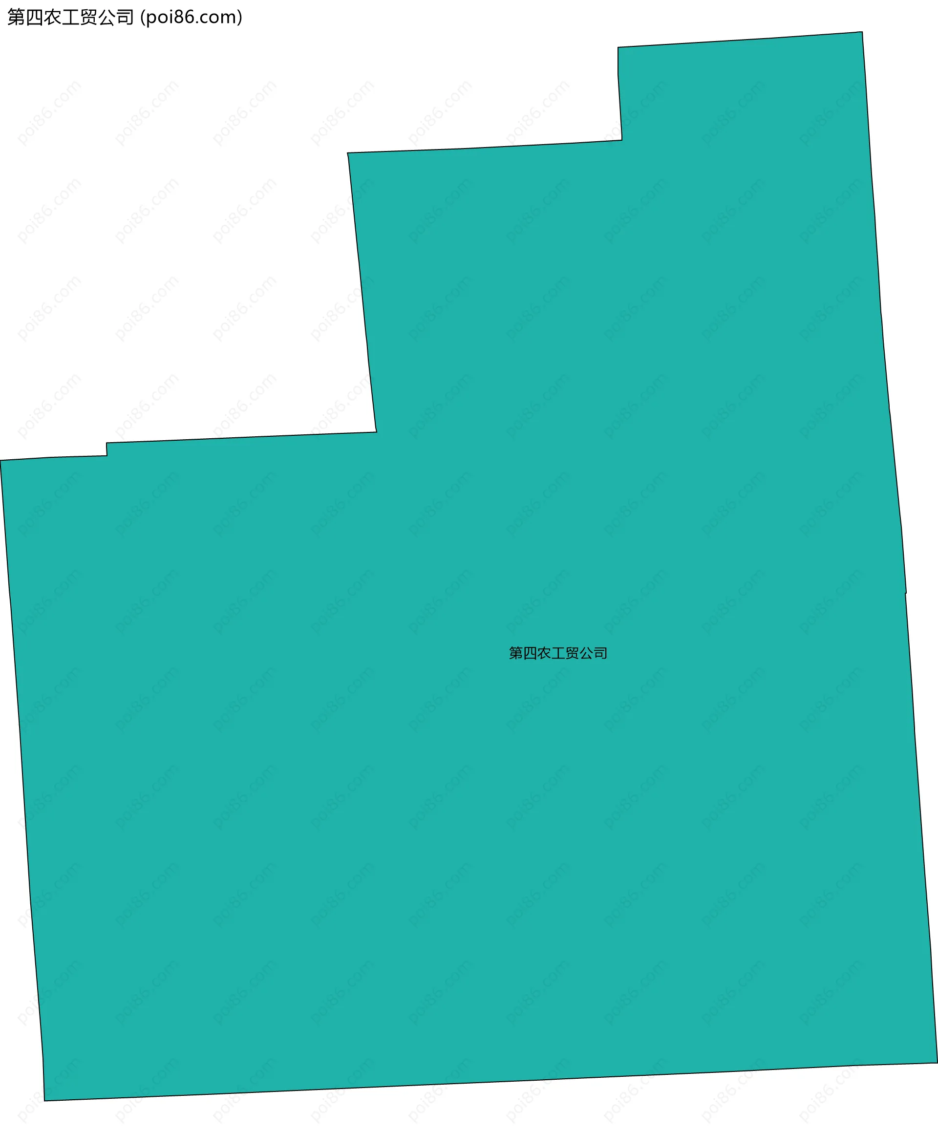 第四农工贸公司边界地图