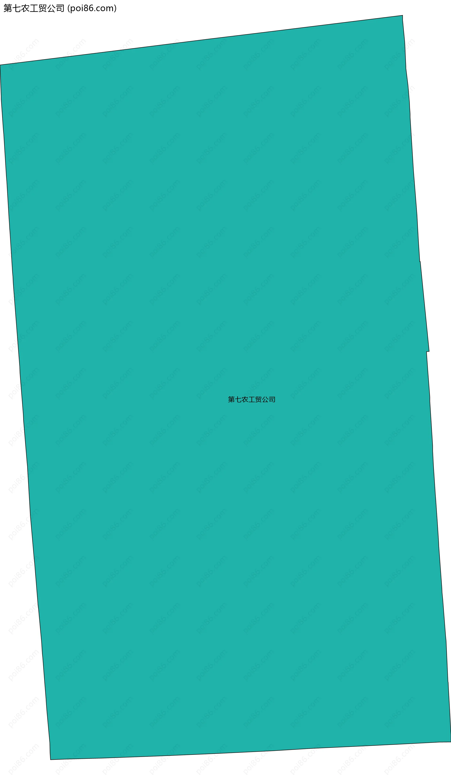 第七农工贸公司边界地图