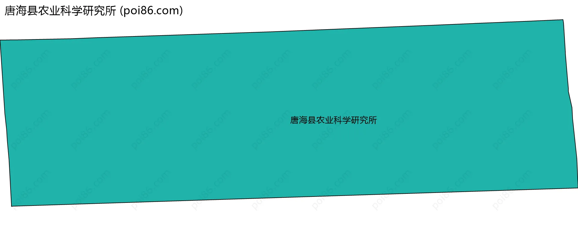 唐海县农业科学研究所边界地图