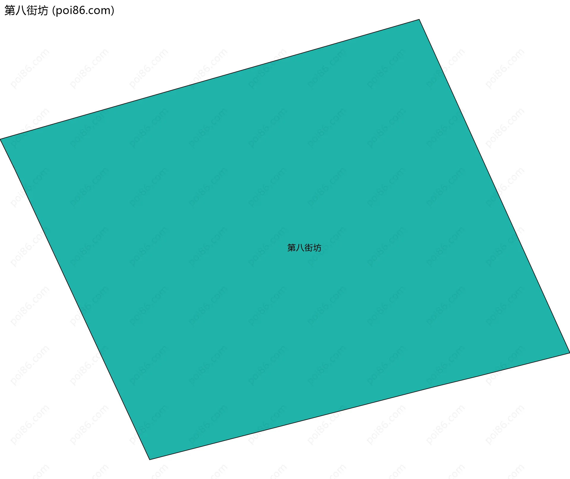 第八街坊边界地图