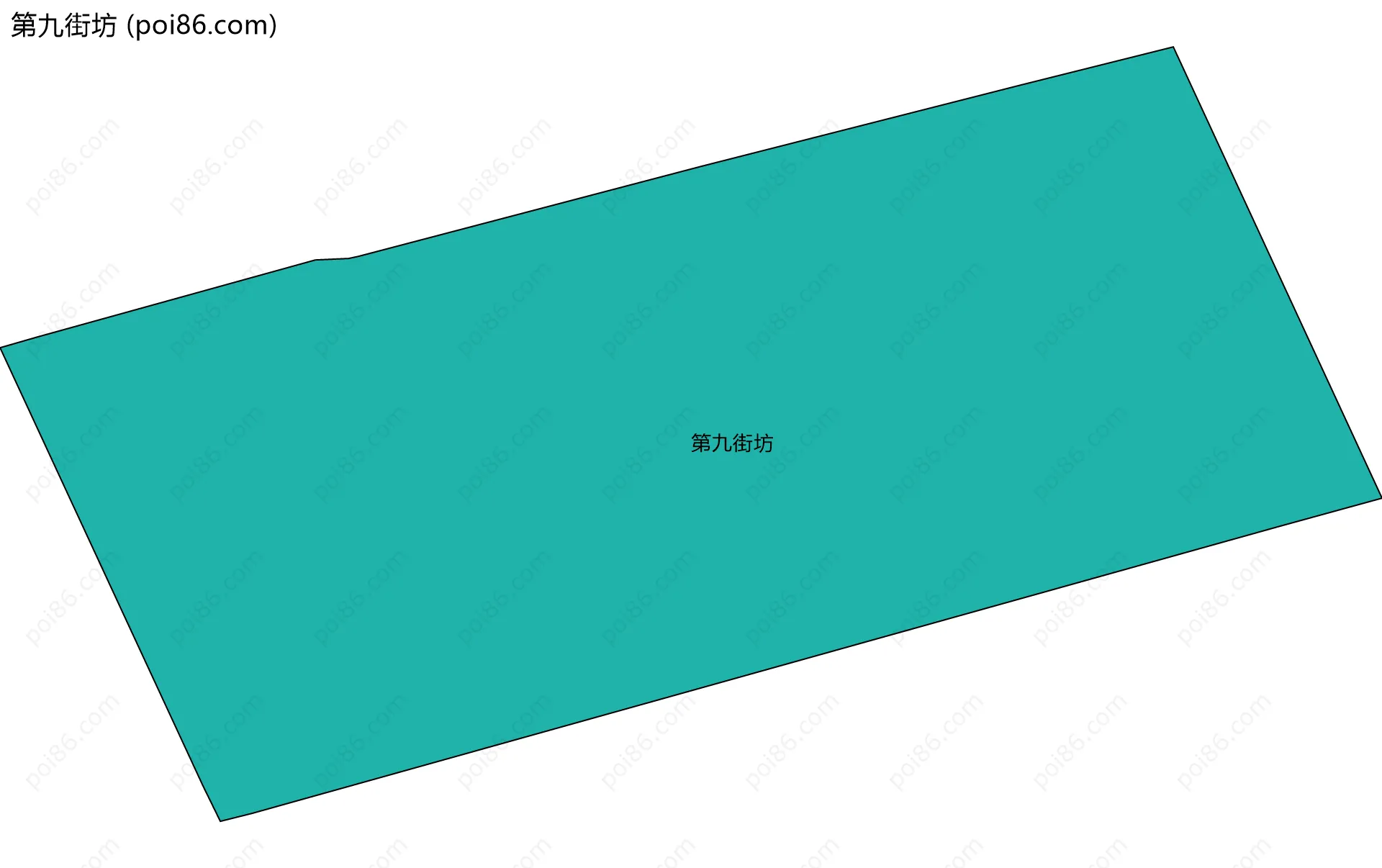 第九街坊边界地图