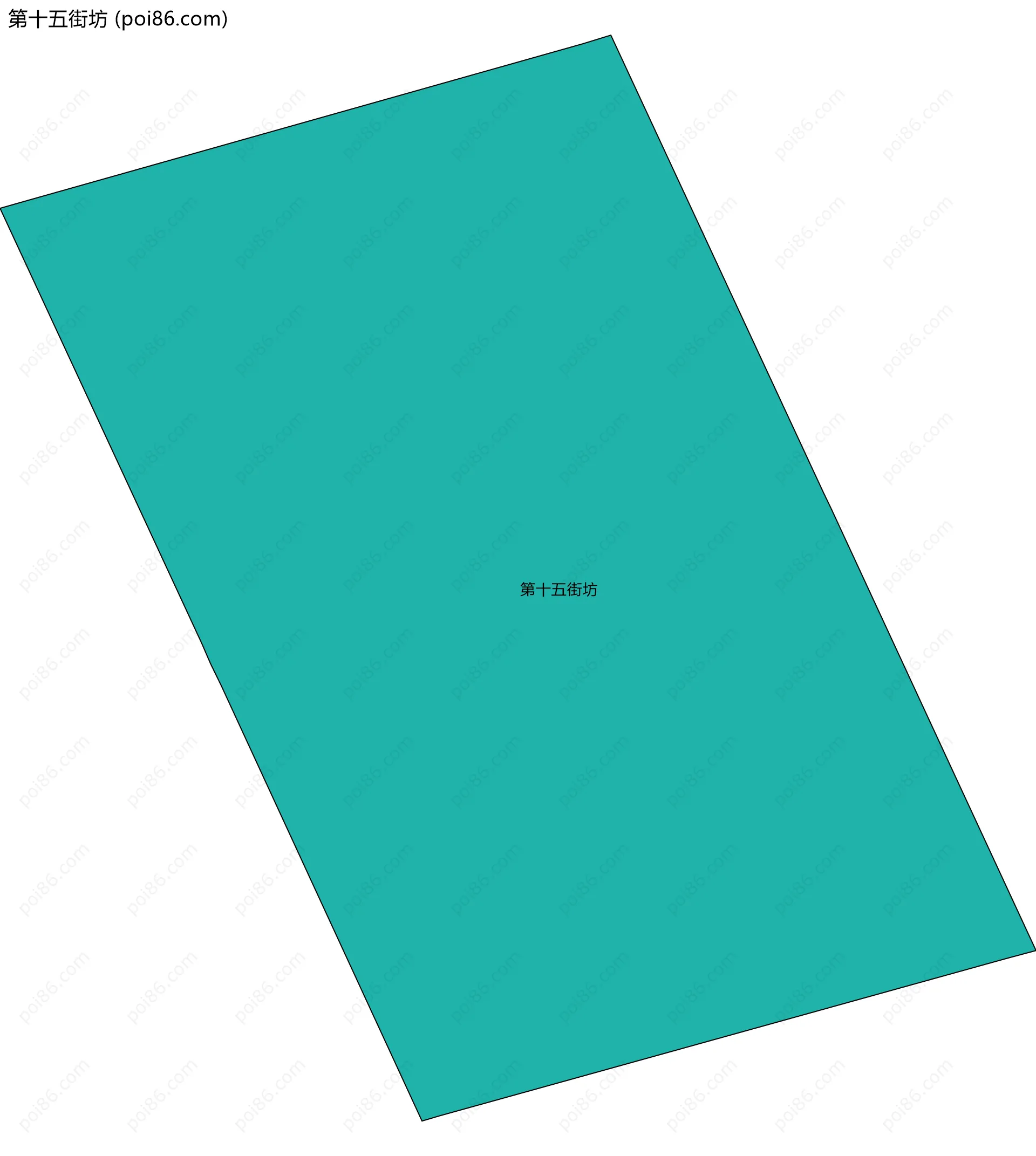 第十五街坊边界地图