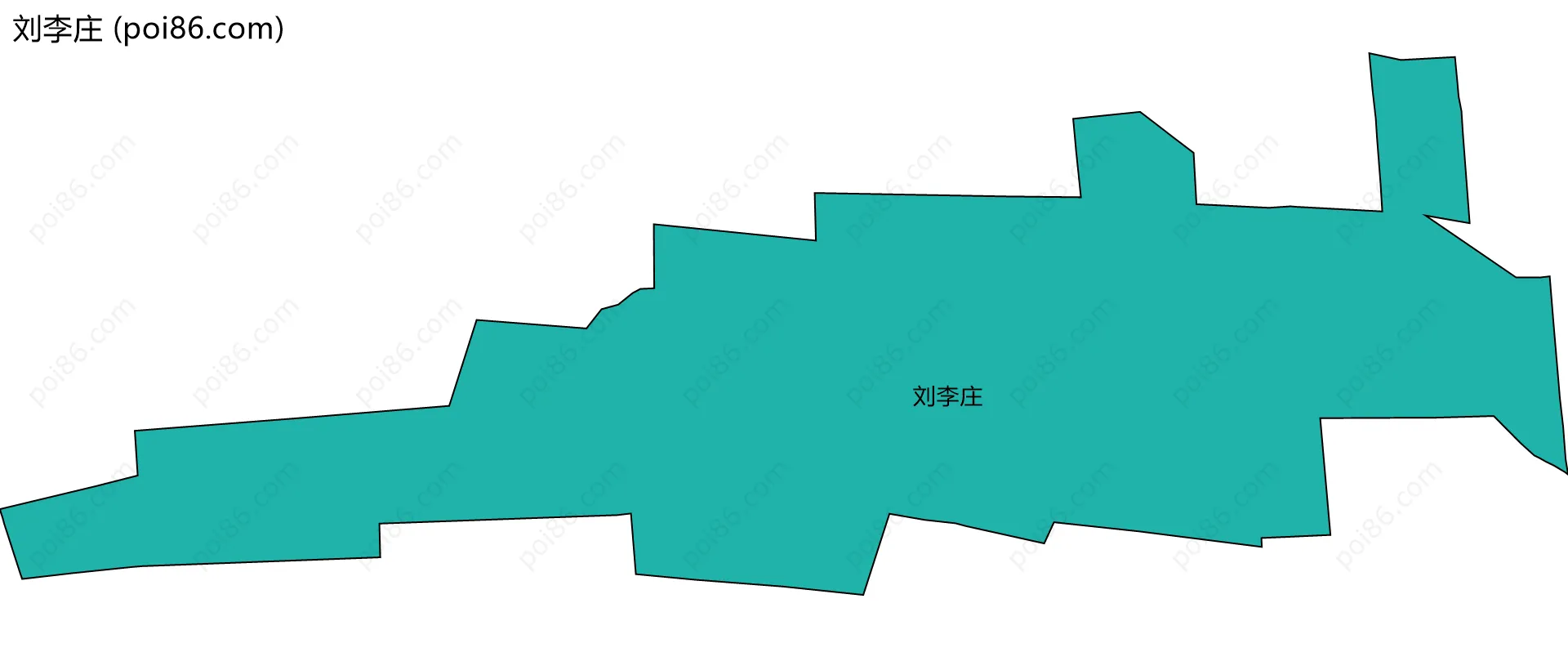 刘李庄边界地图